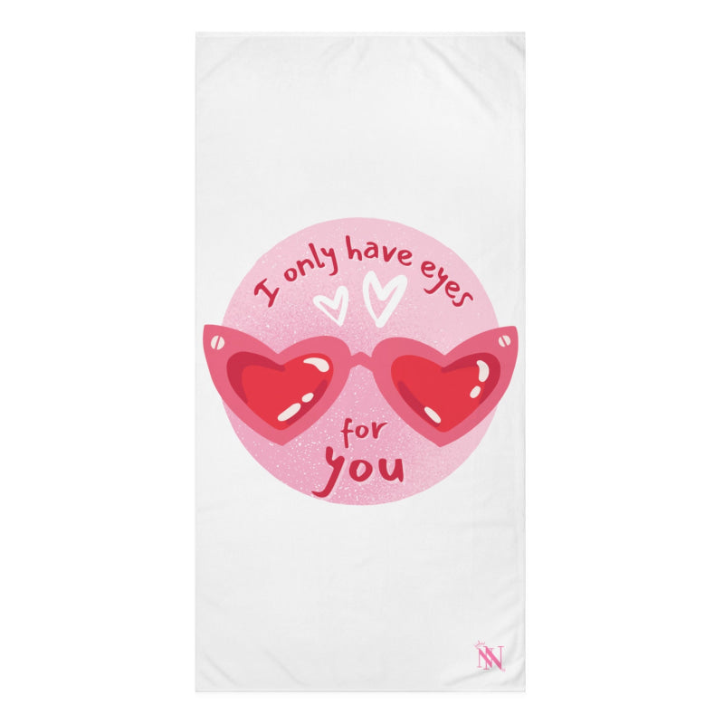 I Only Have Eyes for You | Mix & Match XL Fun-Flirty Lovers’ Towels