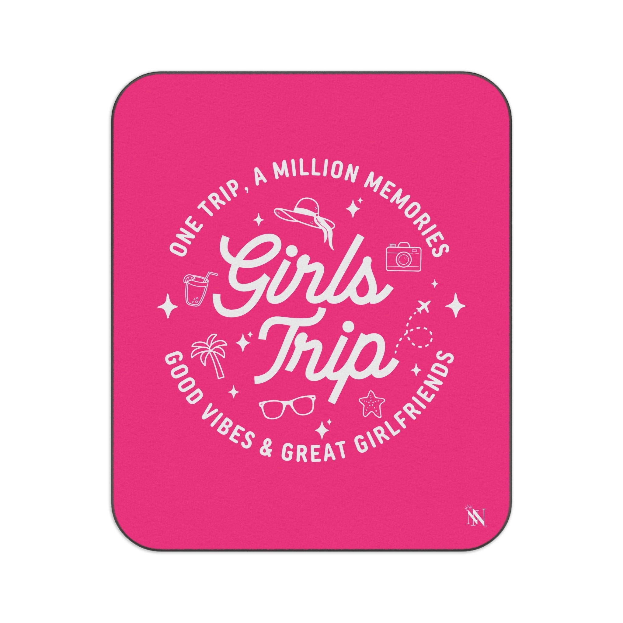 Girls Trip Memories | Mix Match Fun-Flirty Lovers’ Water-Resistant Blankets