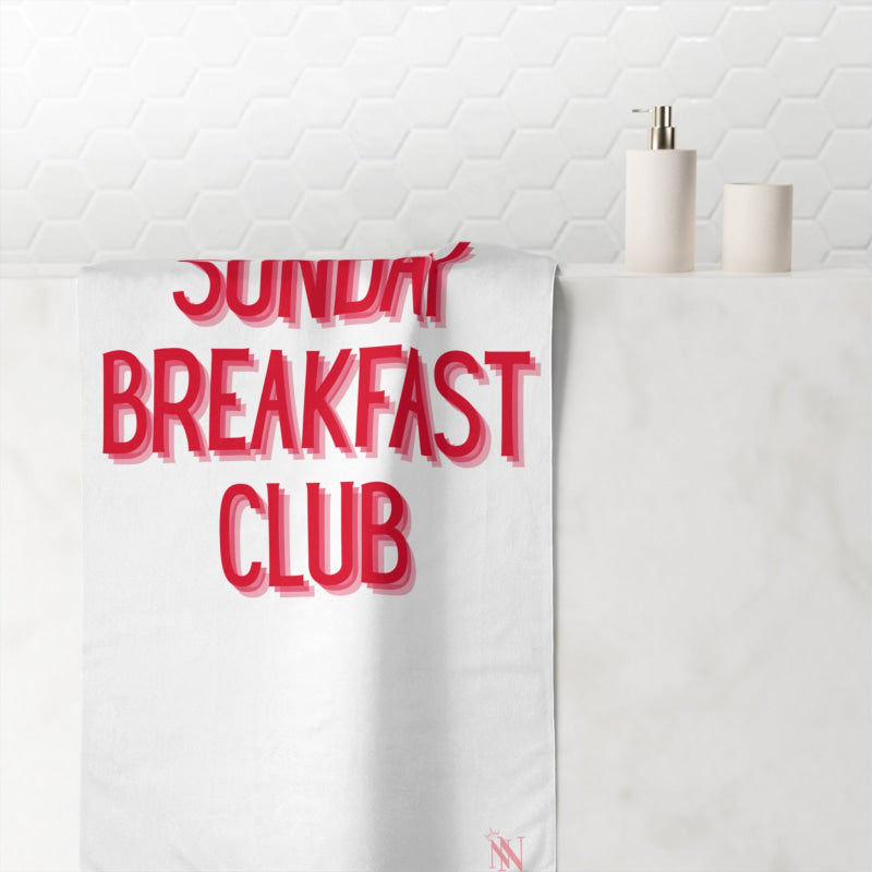 Sunday Breakfast Club | Mix & Match XL Fun-Flirty Lovers’ Towels