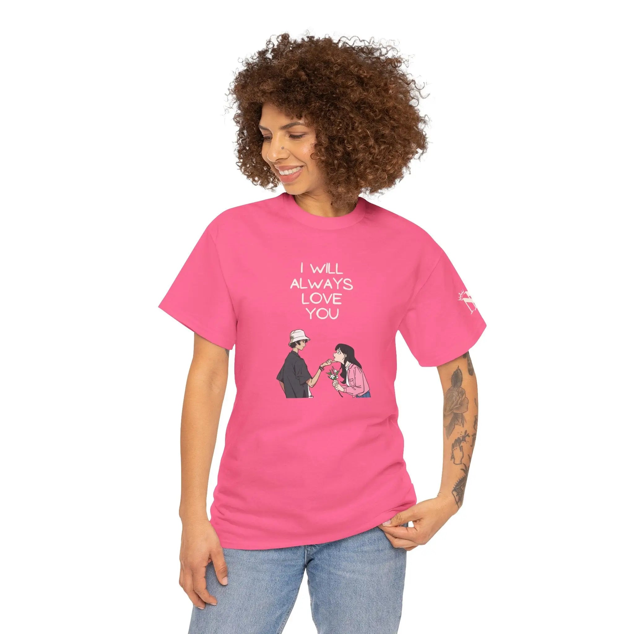 I Will Always Love You Anime | Nectar Napkins Fun-Flirty Loversโ T-Shirts