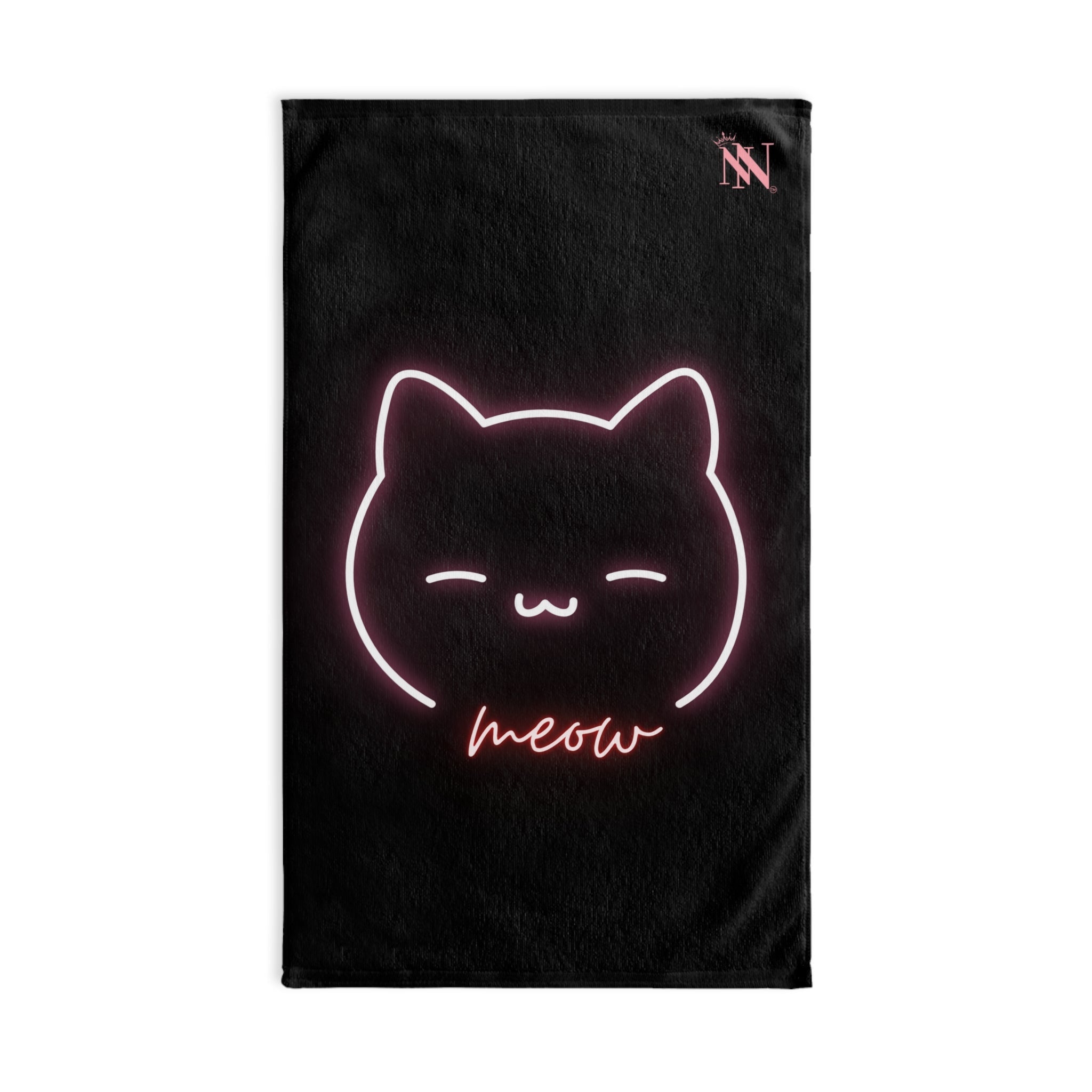 Meow Kitty Neon | Mix & Match Classic Fun-Flirty Lovers’ Towels