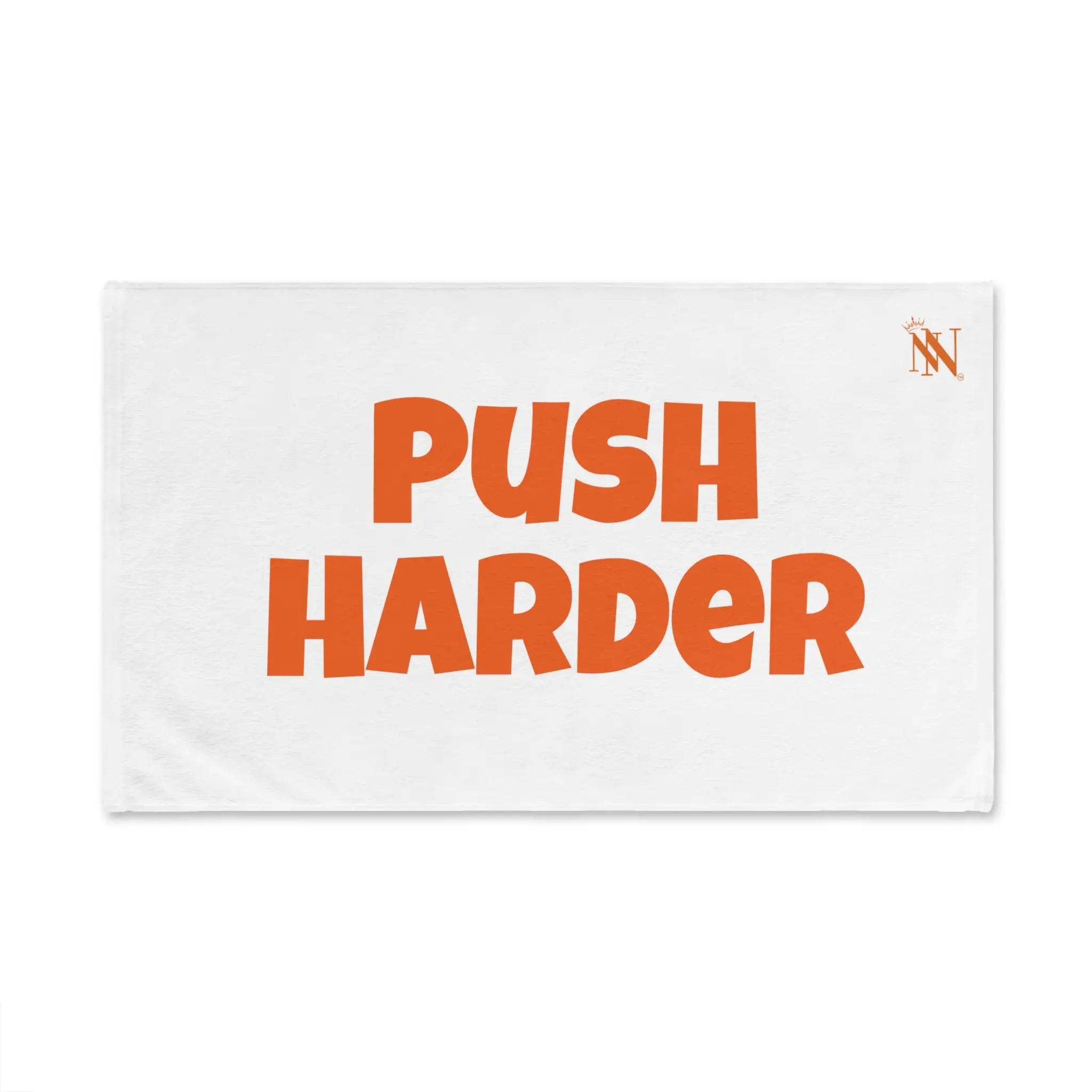 Push Harder Orange | Mix & Match Original Fun-Flirty Lovers’ Towels