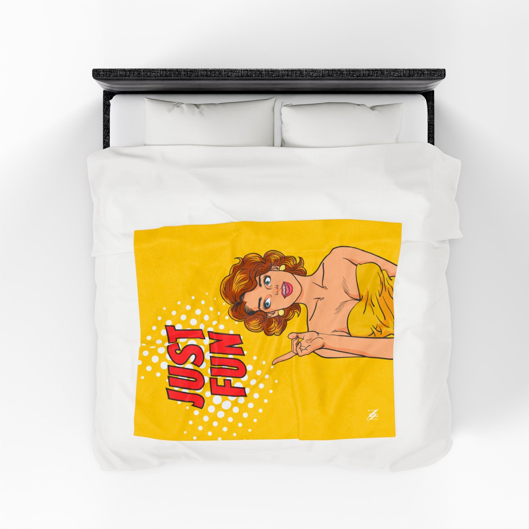 Just Fun | Mix & Match Velveteen Fun-Flirty Lovers’ Blankets