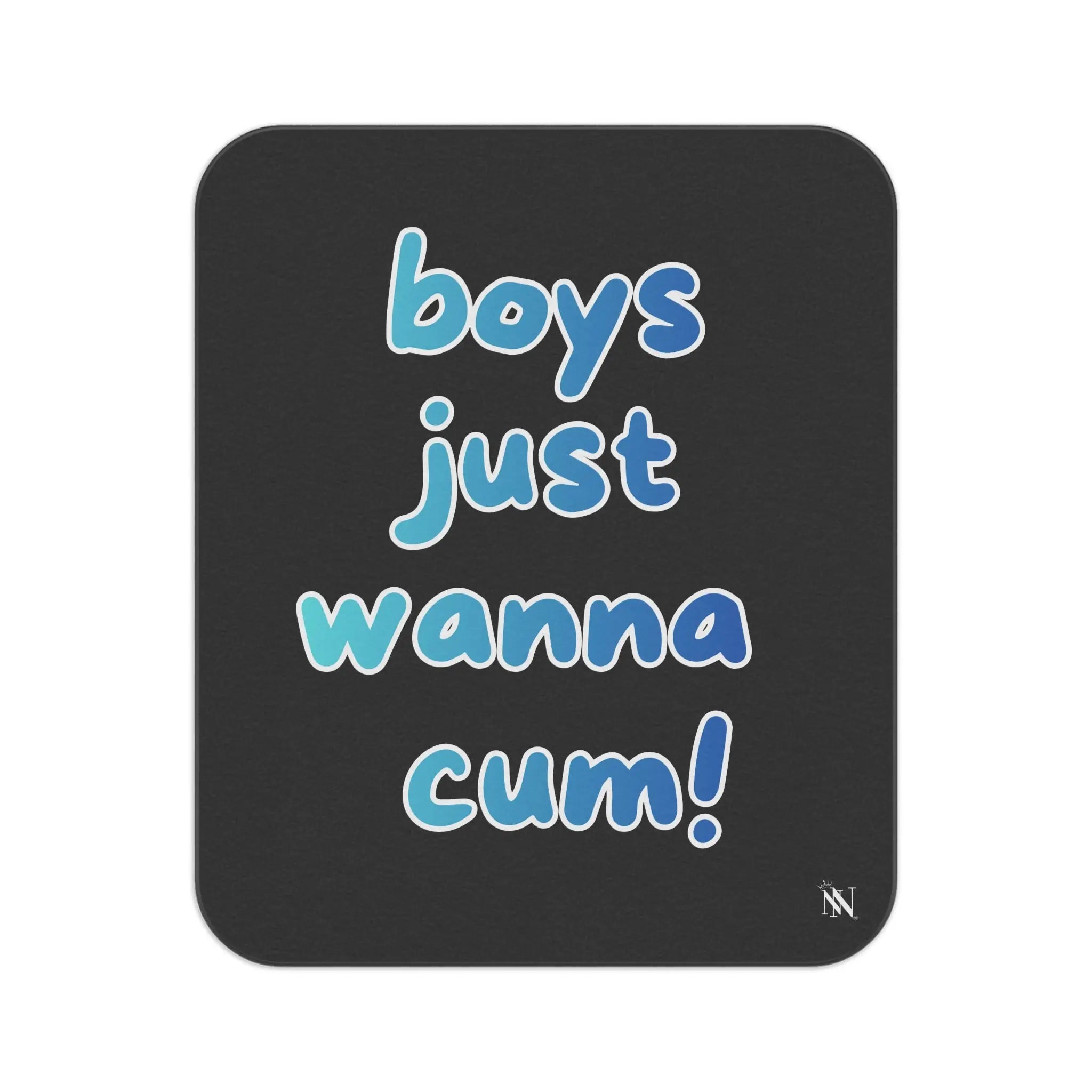 Boys Just Wanna | Mix Match Fun-Flirty Lovers’ Water-Resistant Blankets