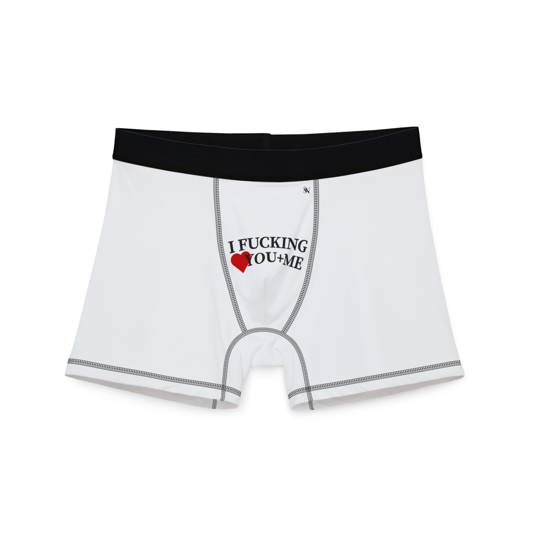 I Fucking Love You + Me | Mix & Match Men’s Fun-Flirty Lovers’ Boxer Briefs