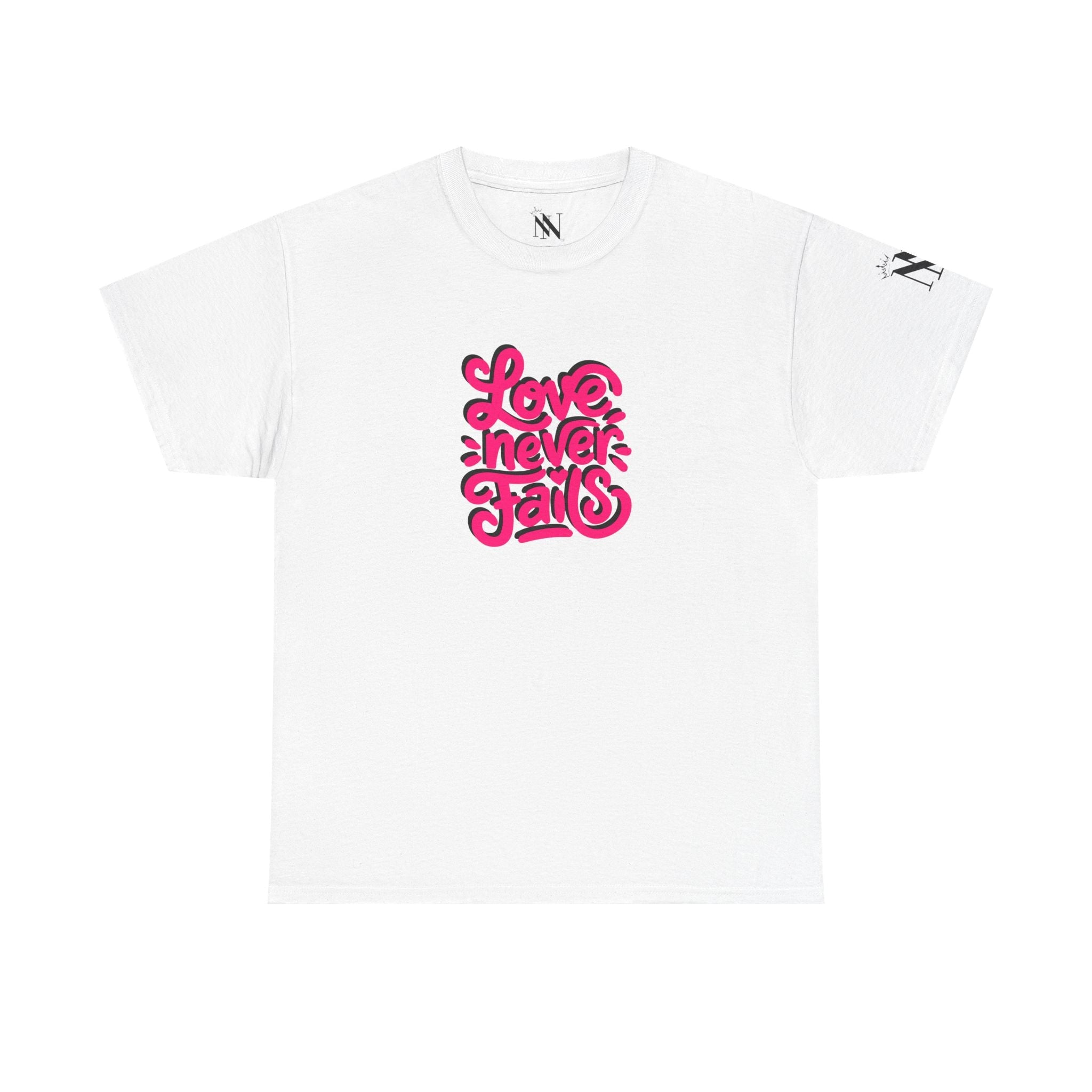 Love Never Fails | Mix & Match Cotton Unisex Fun-Flirty Lovers’ T-Shirts