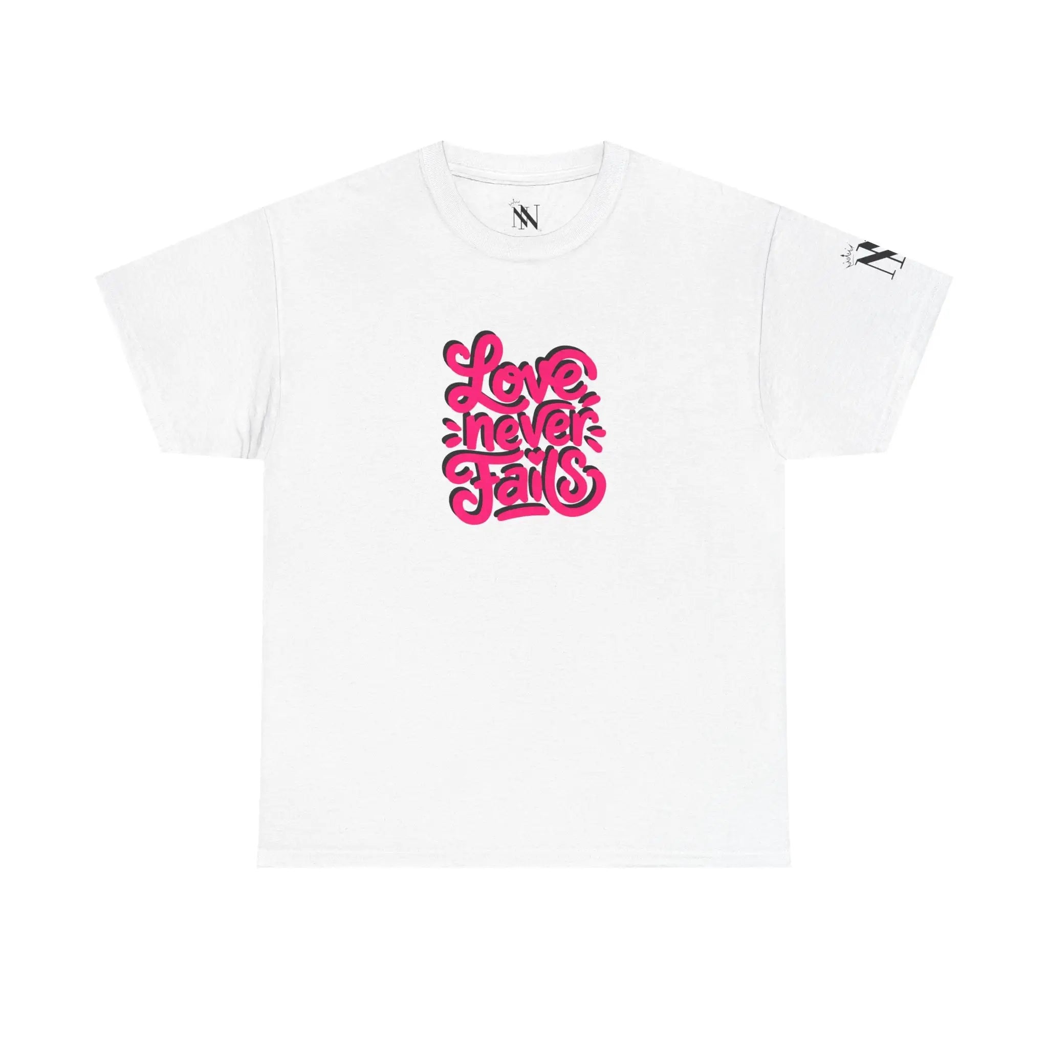 Love Never Fails | Mix & Match Cotton Unisex Fun-Flirty Lovers’ T-Shirts
