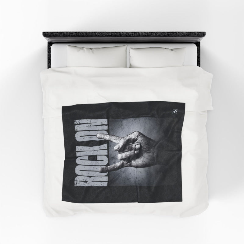 Rock On Horns | Mix & Match Soft Fun-Flirty Lovers’ Blankets