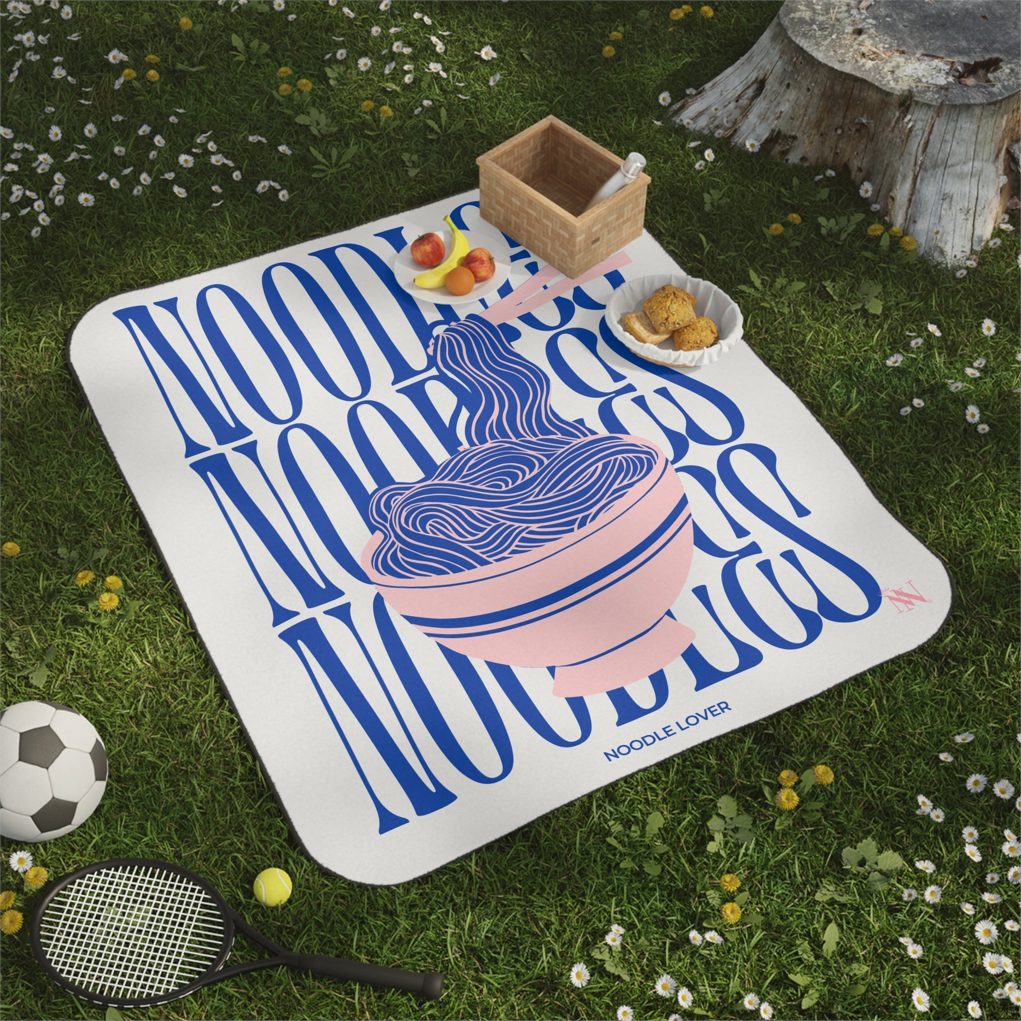 Noodle Lover | Mix Match Fun-Flirty Lovers’ Water-Resistant Blankets
