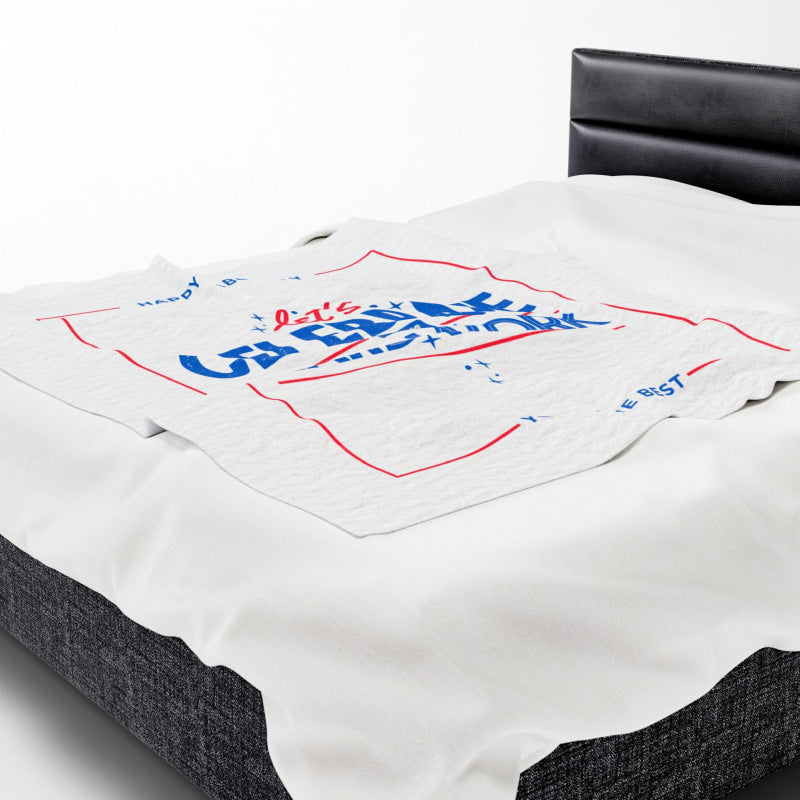 Happy Labor Day | Mix & Match Velveteen Fun-Flirty Lovers’ Blankets