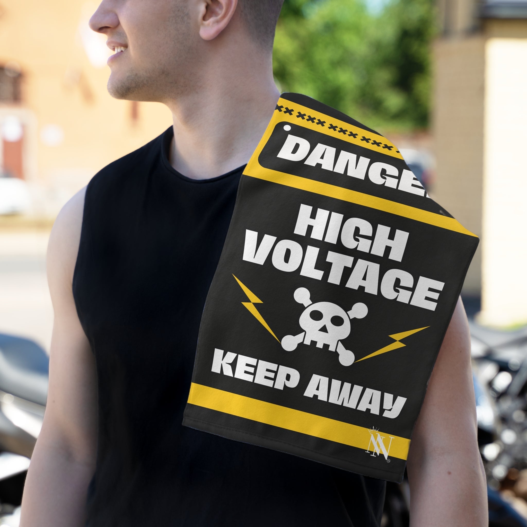 Danger High Voltage | Mix & Match Soft Fun-Flirty Lovers’ Towels