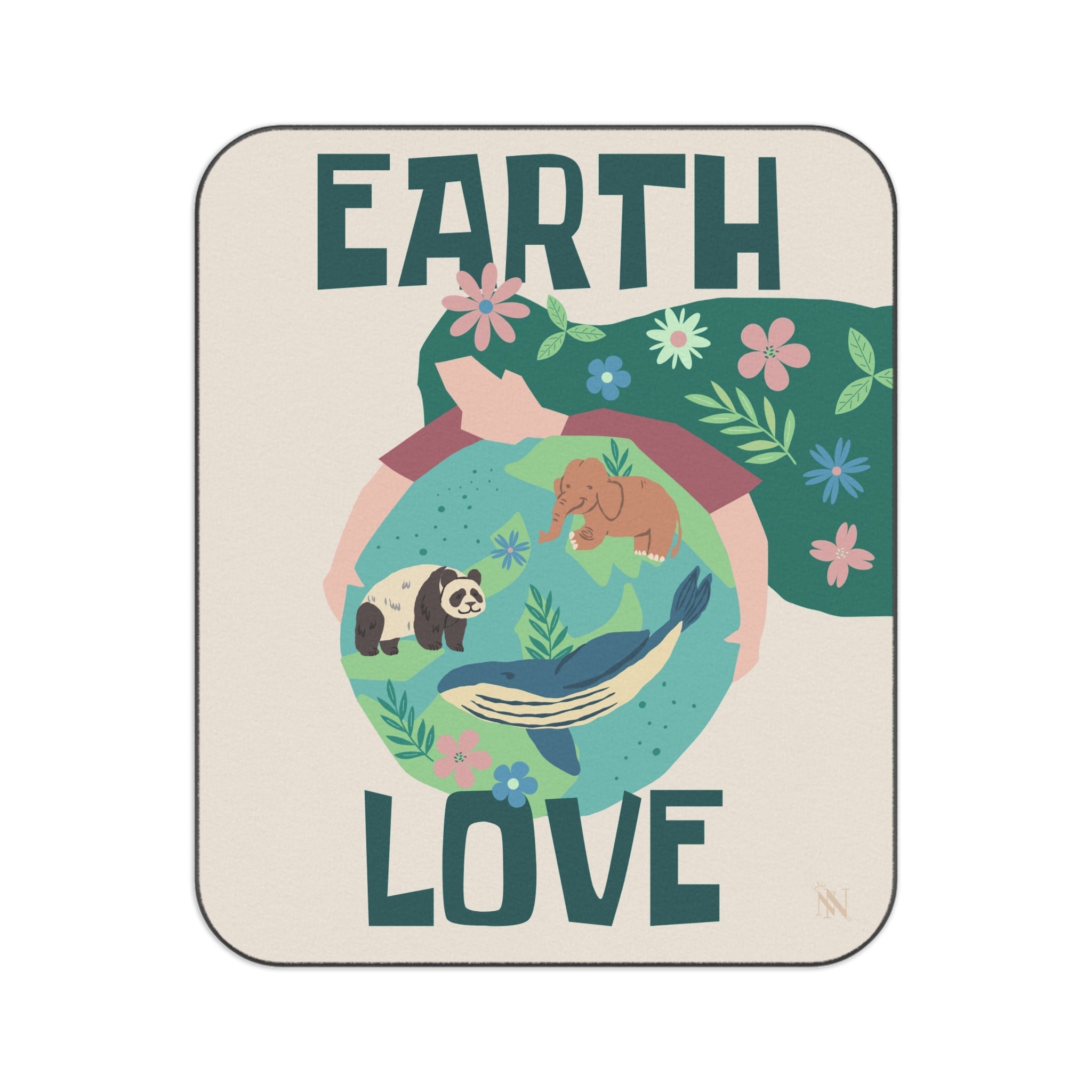 Earth Love | Mix Match Fun-Flirty Lovers’ Water-Resistant Blankets