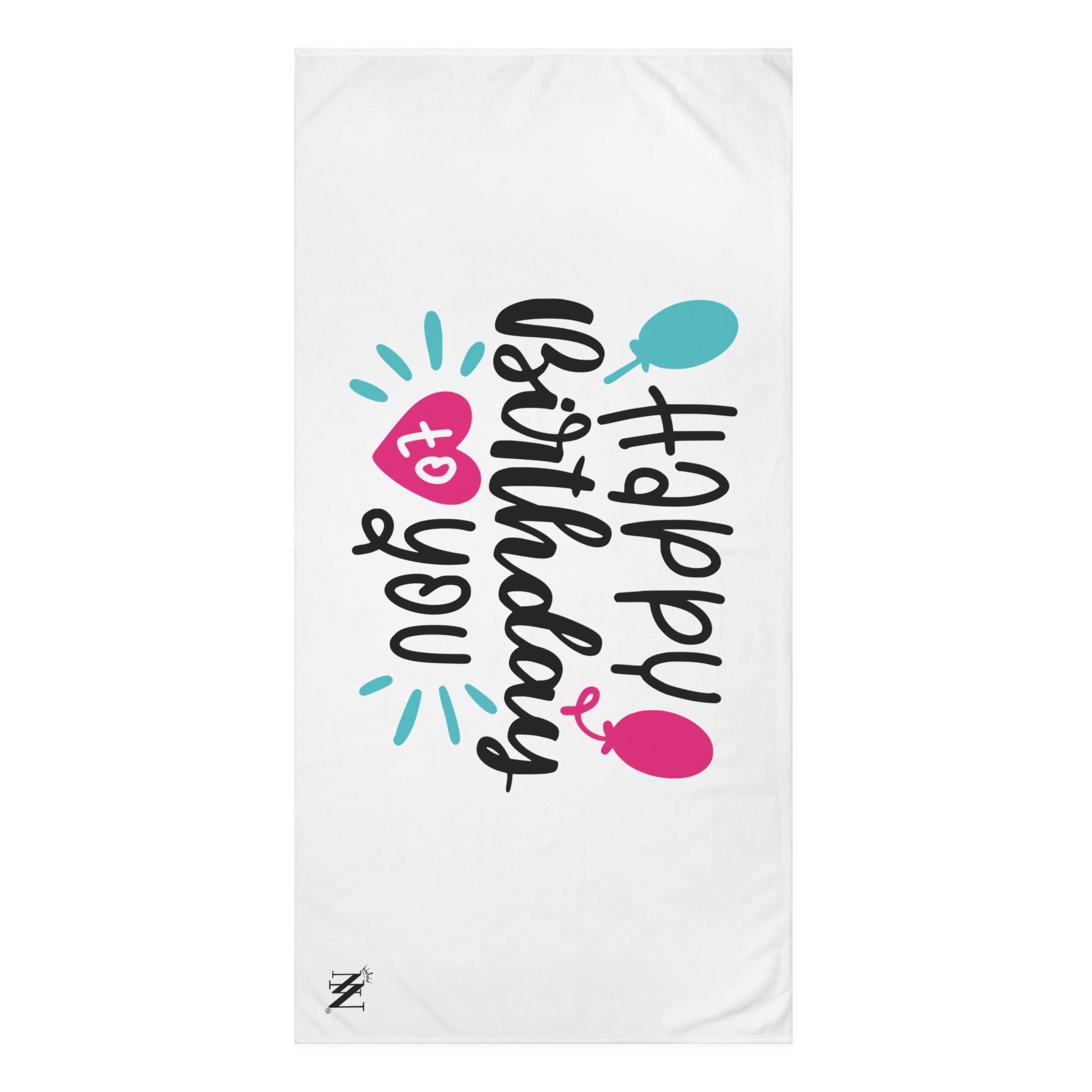 Happy Birthday to You | Mix & Match XL Fun-Flirty Lovers’ Towels
