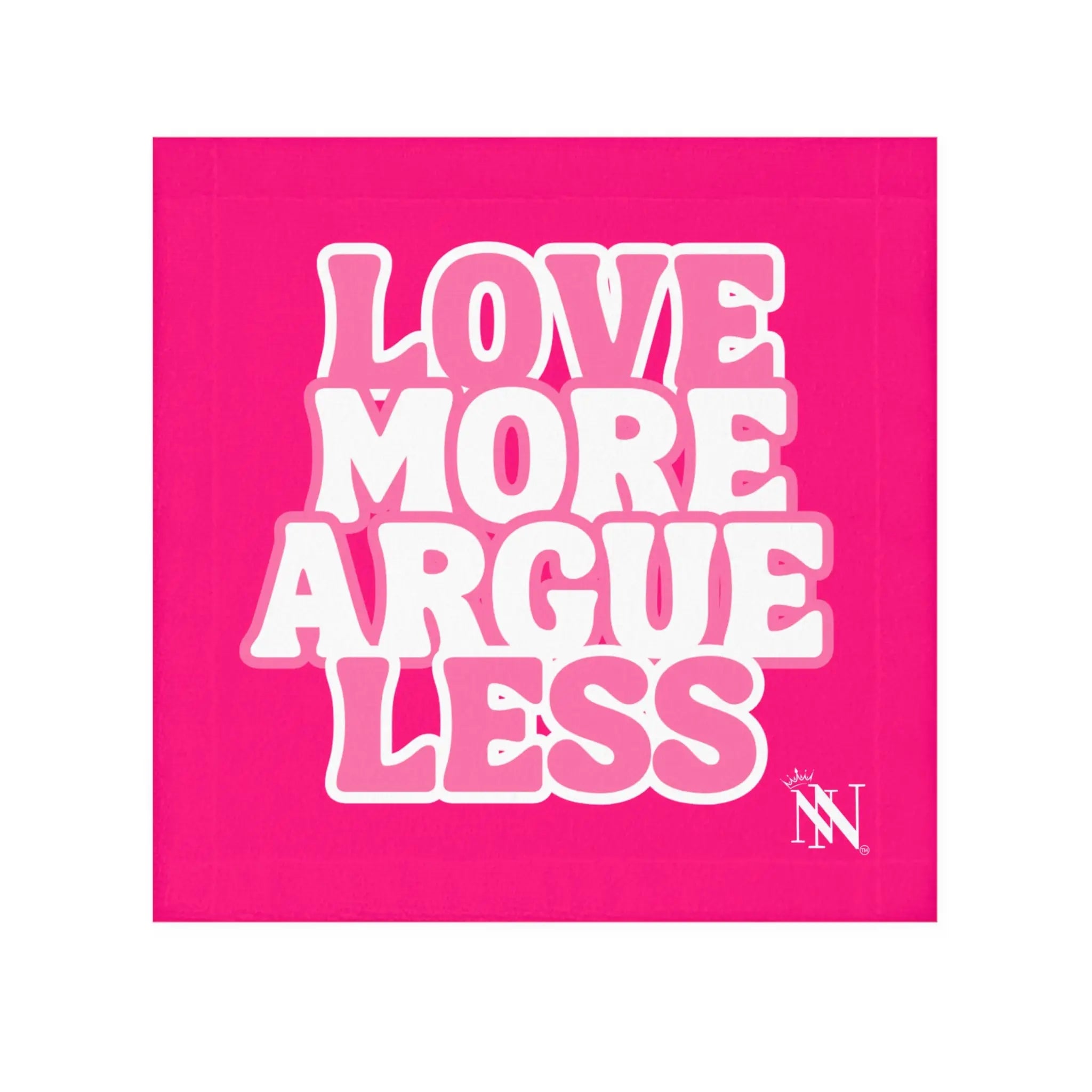 Love More Argue Less | Mix & Match Lils’ Fun-Flirty Lovers’ Towels