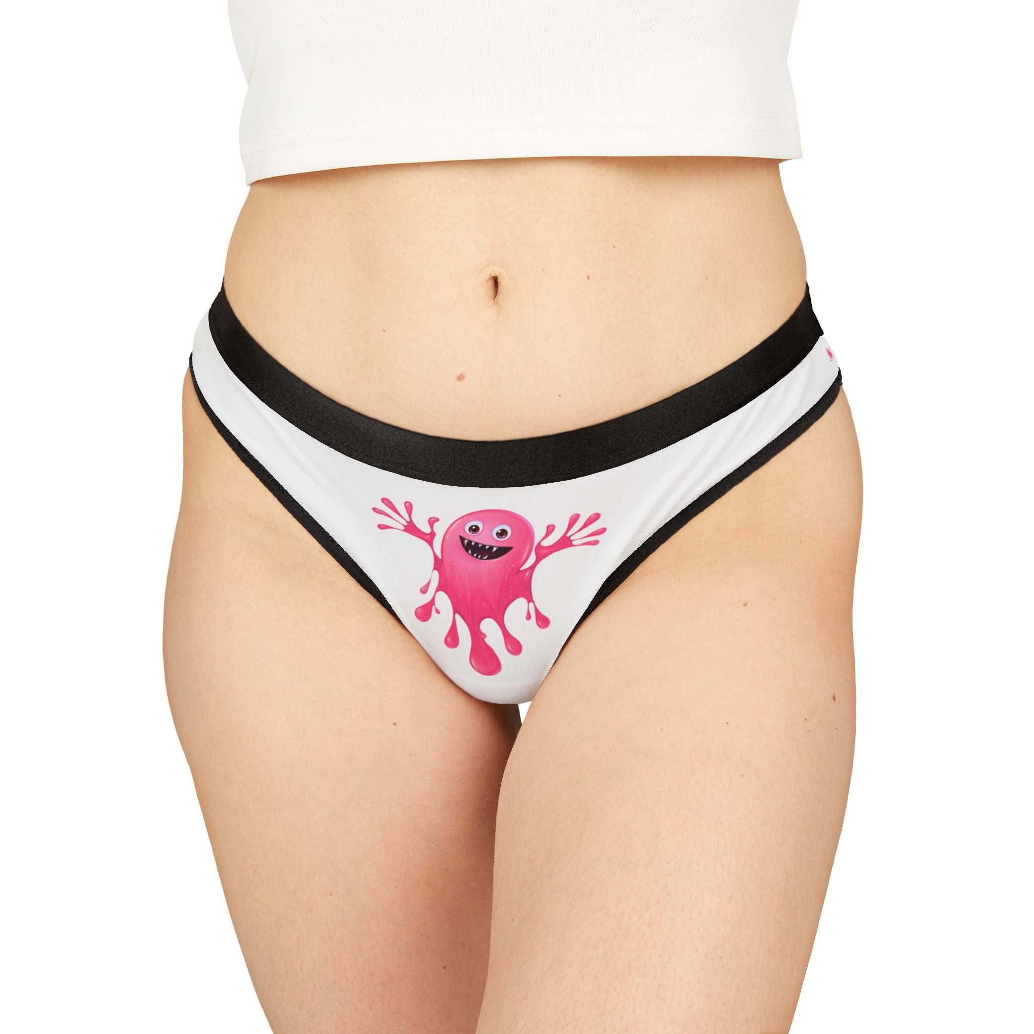 Slimy Pink Monster | Mix & Match Women’s Fun-Flirty Lovers’ Thongs