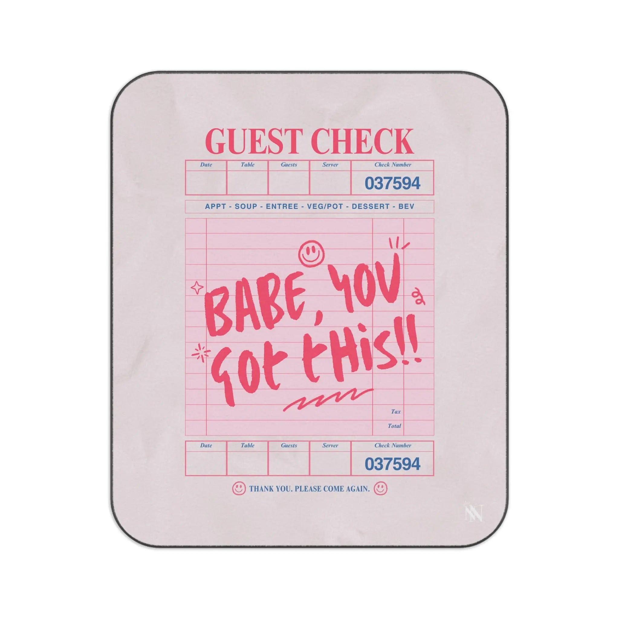 Babe You Got This!!! | Mix Match Fun-Flirty Lovers’ Water-Resistant Blankets