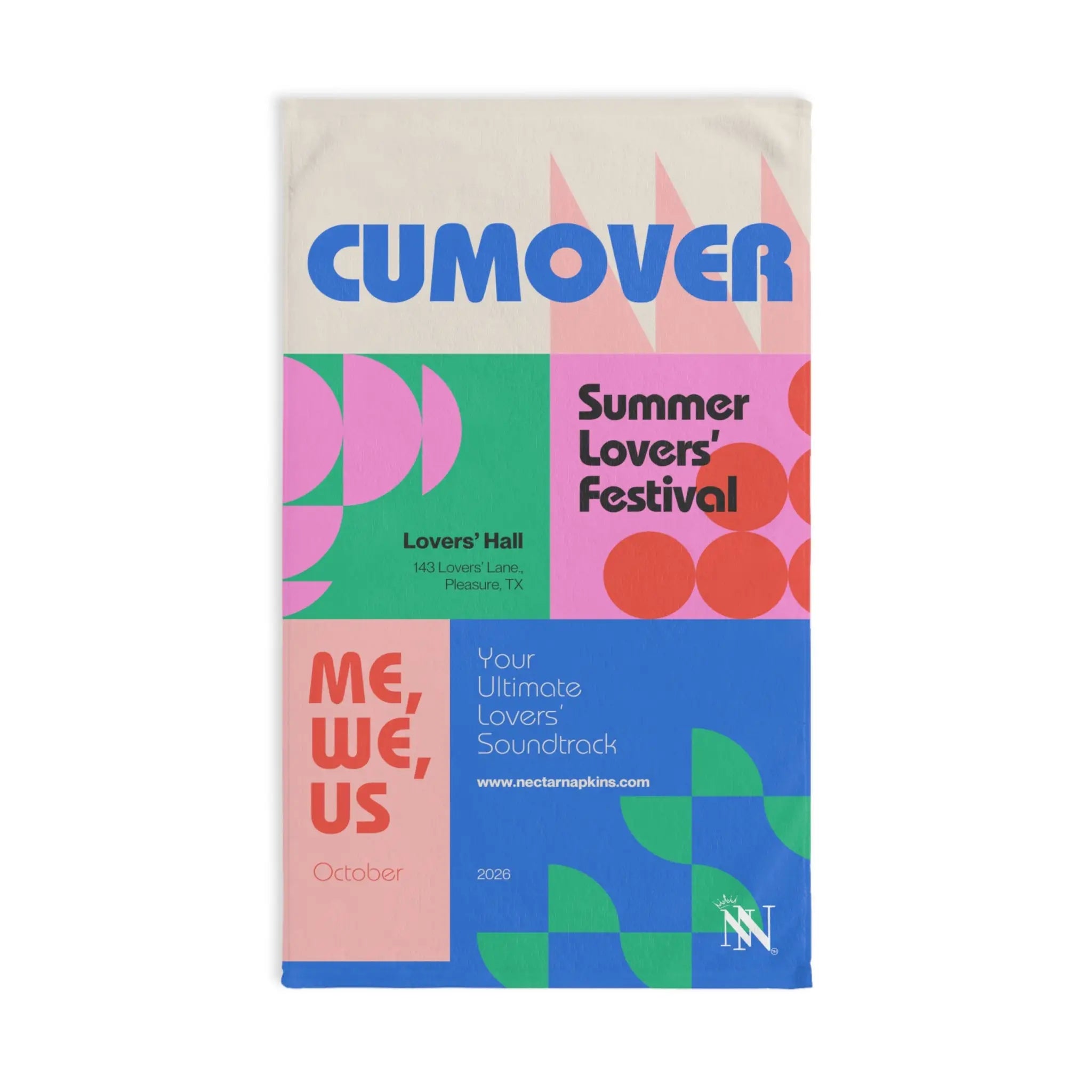Summer Lovers’ Fest | Mix & Match Original Fun-Flirty Lovers’ Towels