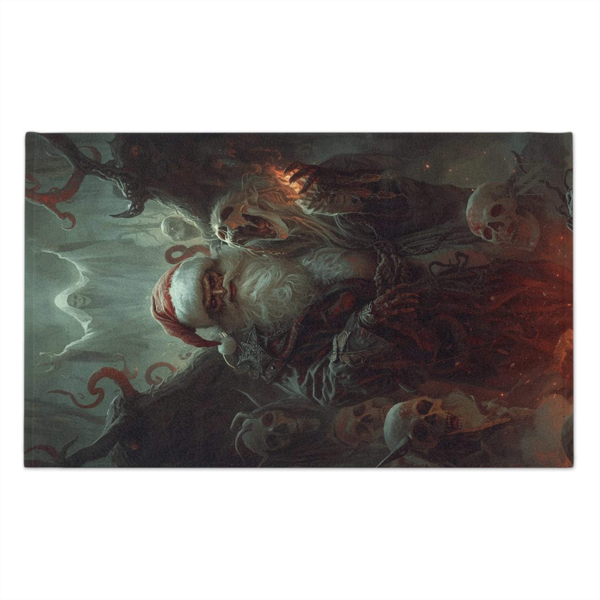 Evil Santa Christmas Fantasy | Mix & Match Soft Fun-Flirty Lovers’ Towels