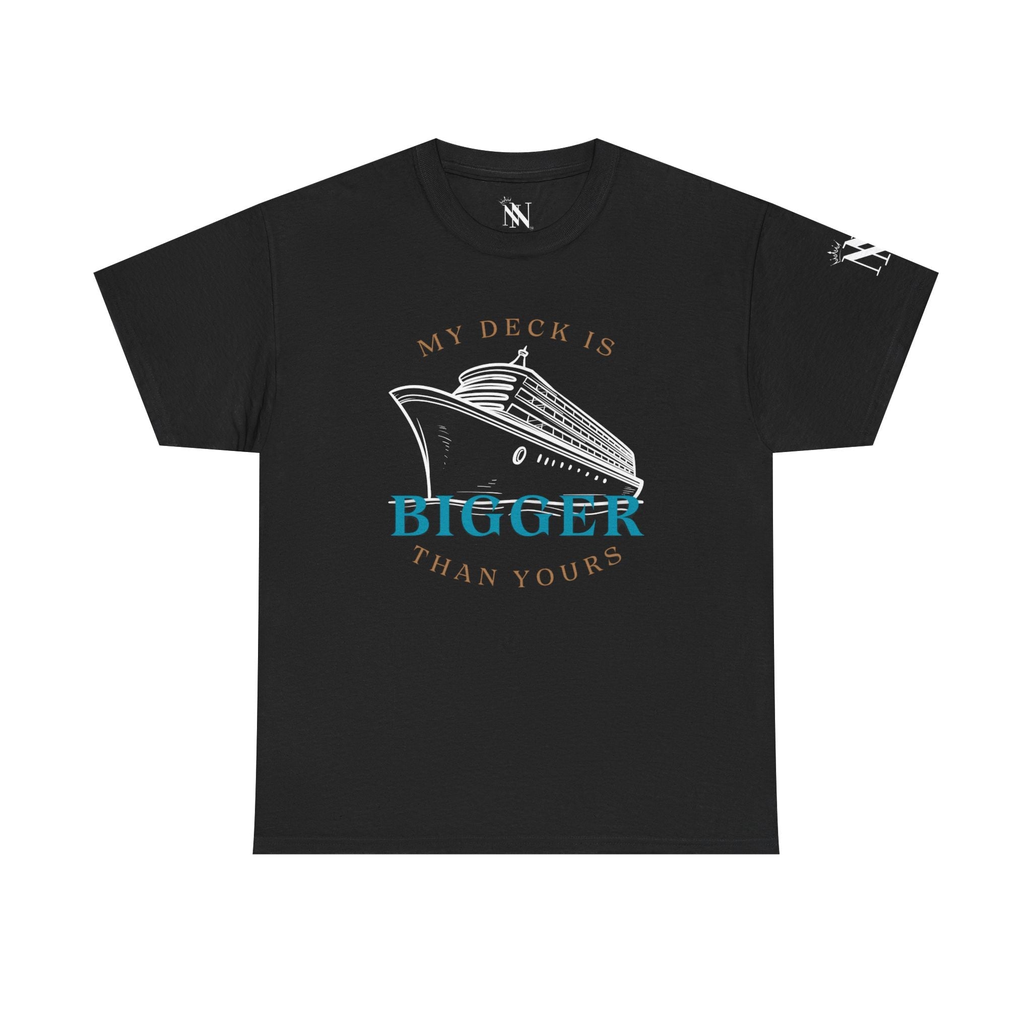 My DECK is Bigger | Mix & Match 100% Cotton Unisex Fun-Flirty Lovers’ Tees