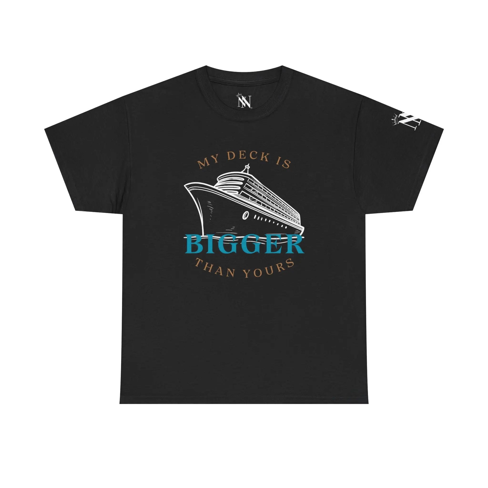 My DECK is Bigger | Mix & Match 100% Cotton Unisex Fun-Flirty Lovers’ Tees