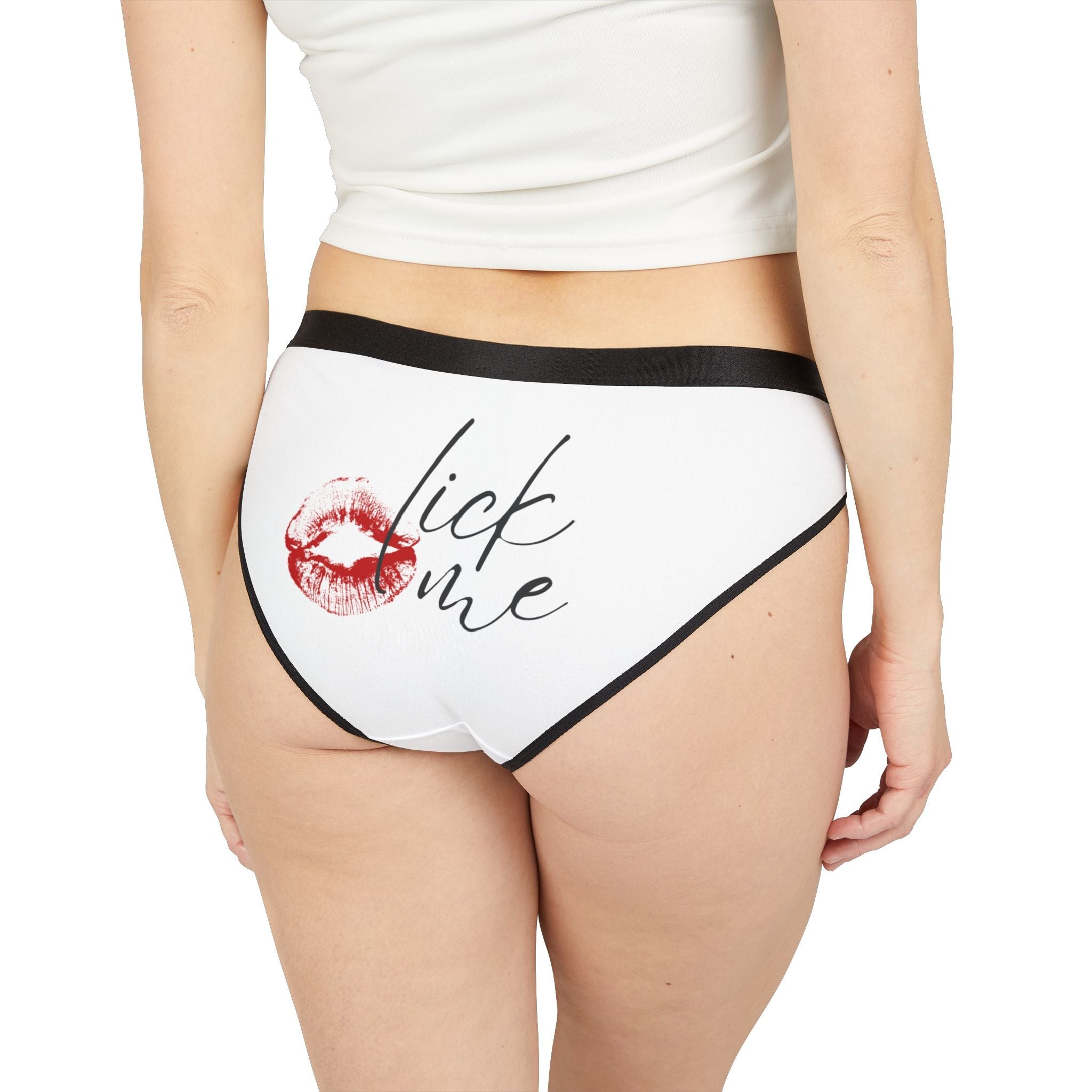 Lick Me with a Kiss Romantic Sex Gifts Women’s Panties