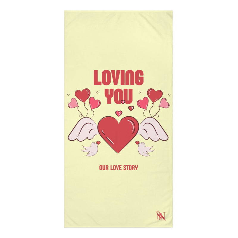 Loving You | Mix & Match XL Fun-Flirty Lovers’ Towels