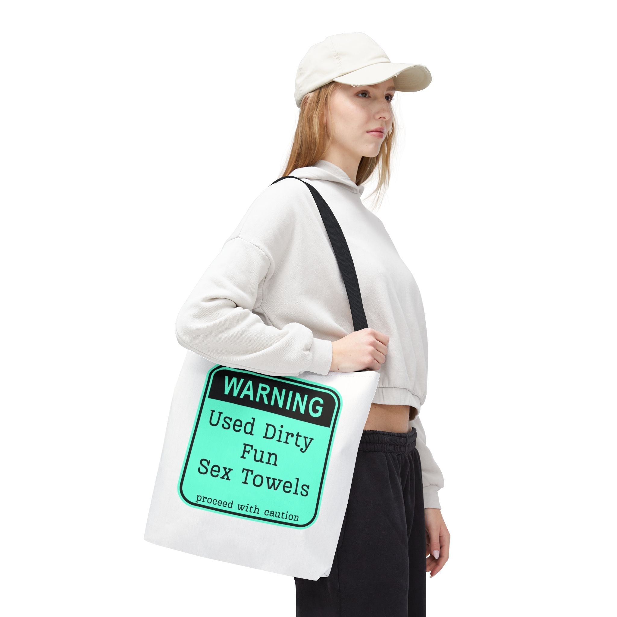 Warning Dirty Towels | Mix & Match Fun-Flirty Lovers’ Totes