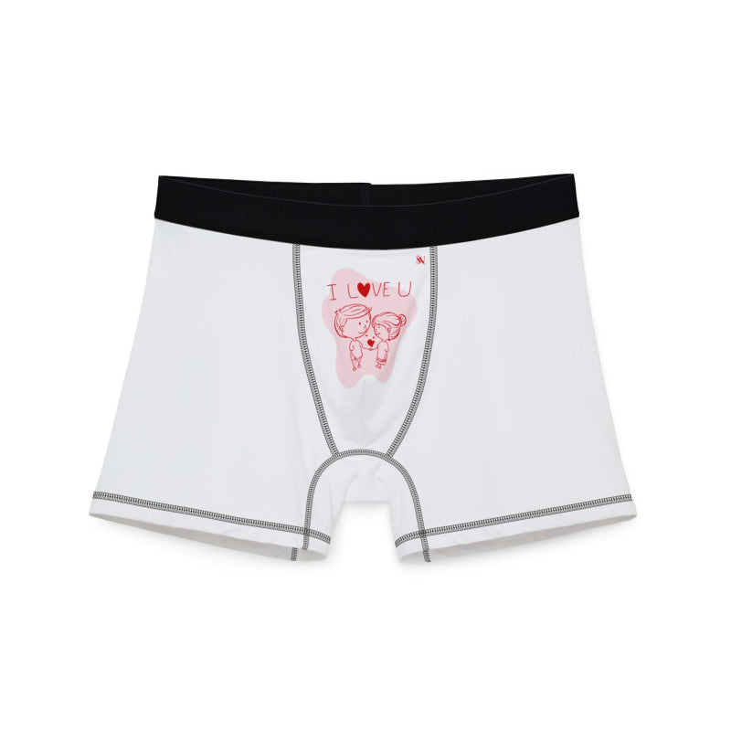 I Love You Couple | Mix & Match Men’s Fun-Flirty Lovers’ Boxer Briefs