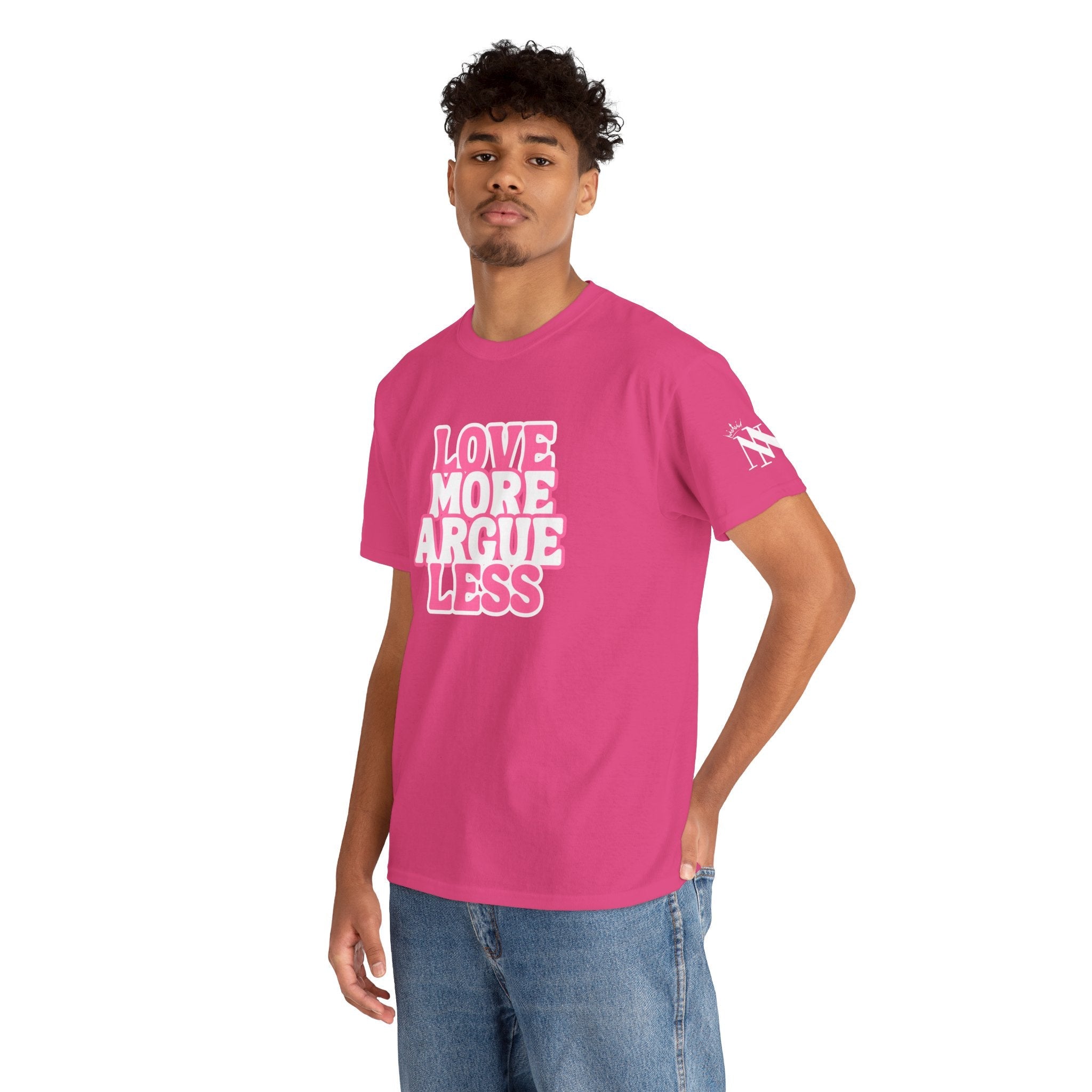 Love More Argue Less Sex Gifts Graphic T-Shirt