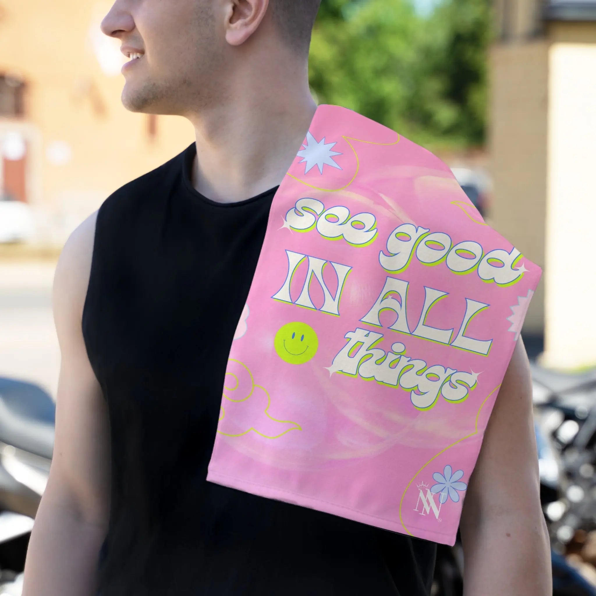 See Good in all Things Sex Towel