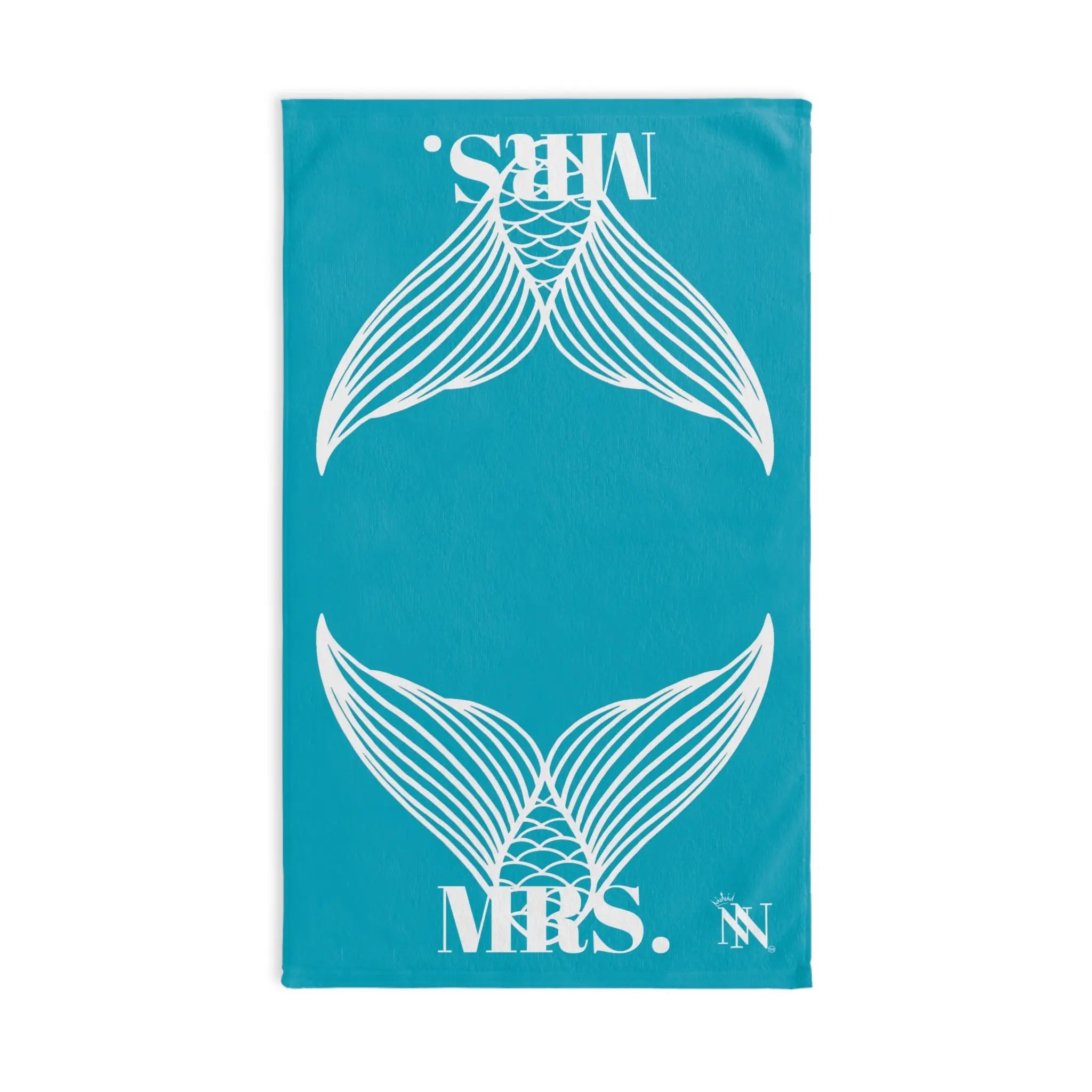 Mrs. Mrs. Mermaid Shareable Sides Teal Cum Towel