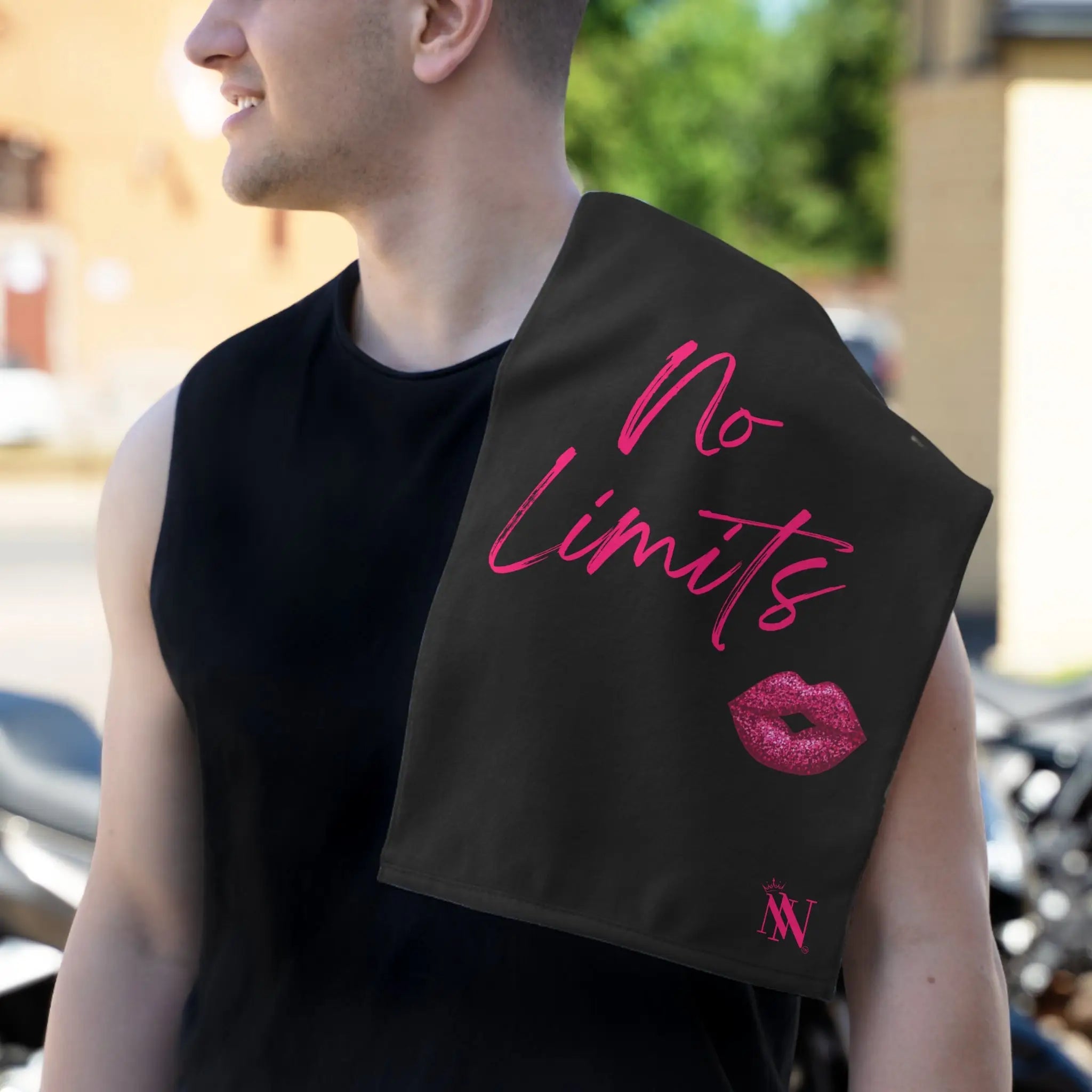No Limits Kiss Mark Sex Towel