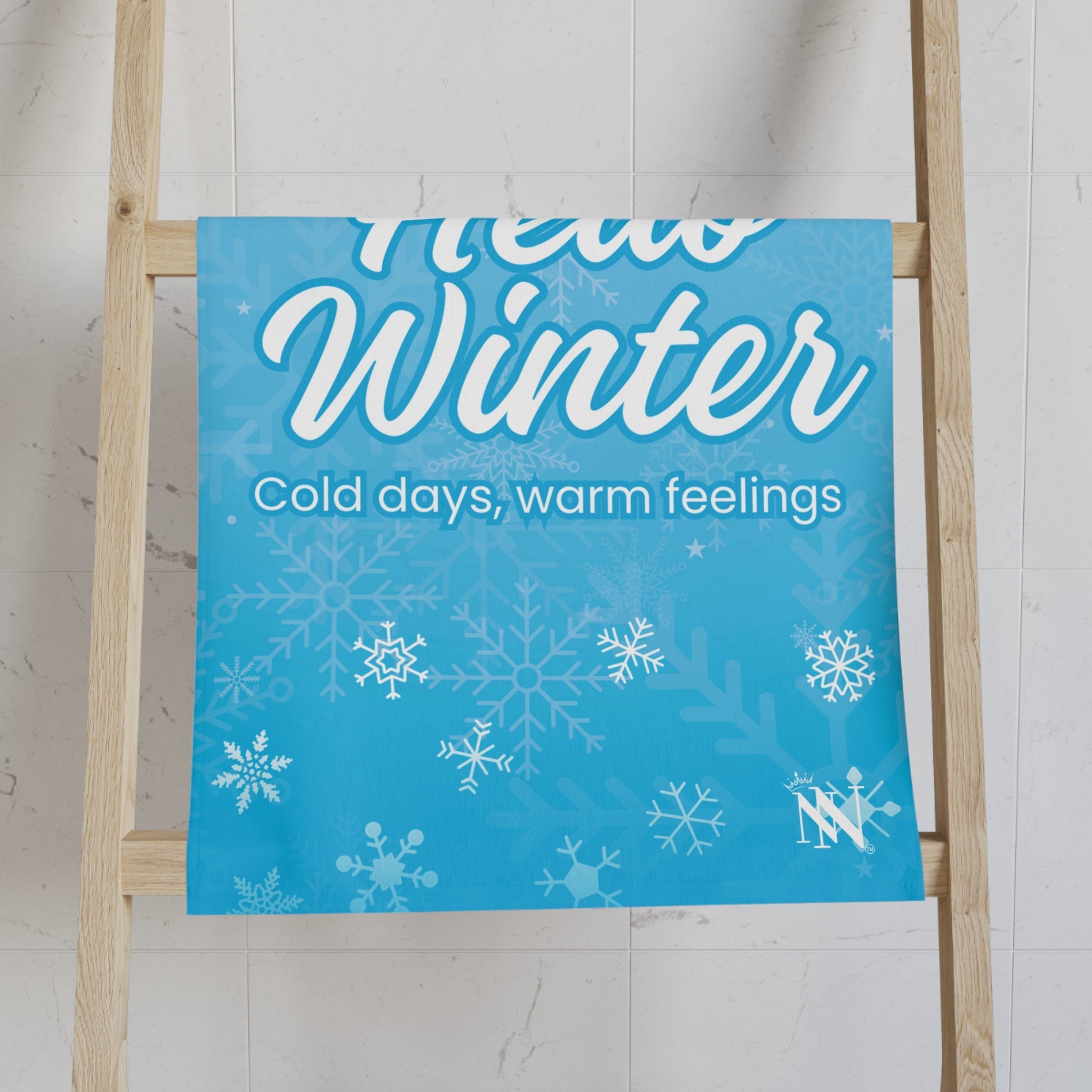Hello Winter | Mix & Match Original Fun-Flirty Lovers’ Towels