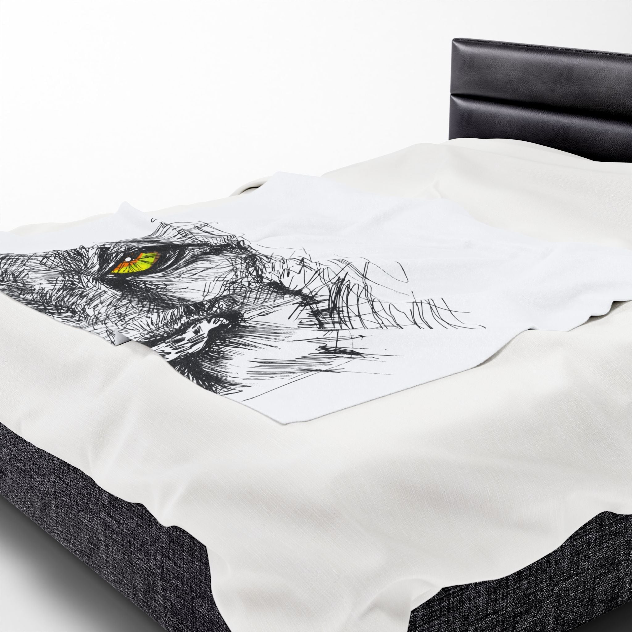 Fierce Cat | Mix & Match Soft Fun-Flirty Lovers’ Blankets