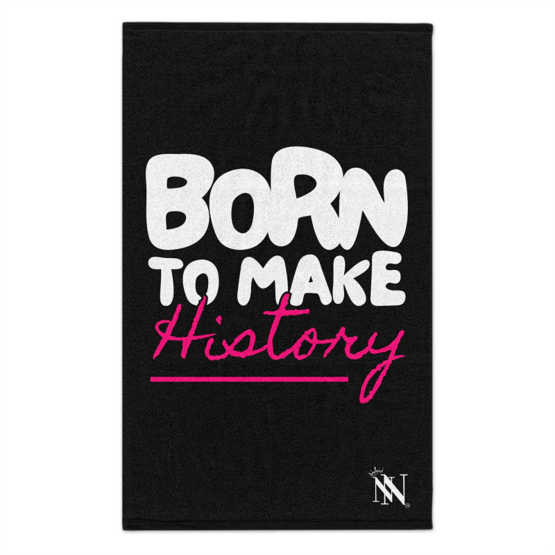 Born to Make History | Mix & Match Soft Fun-Flirty Lovers’ Towels