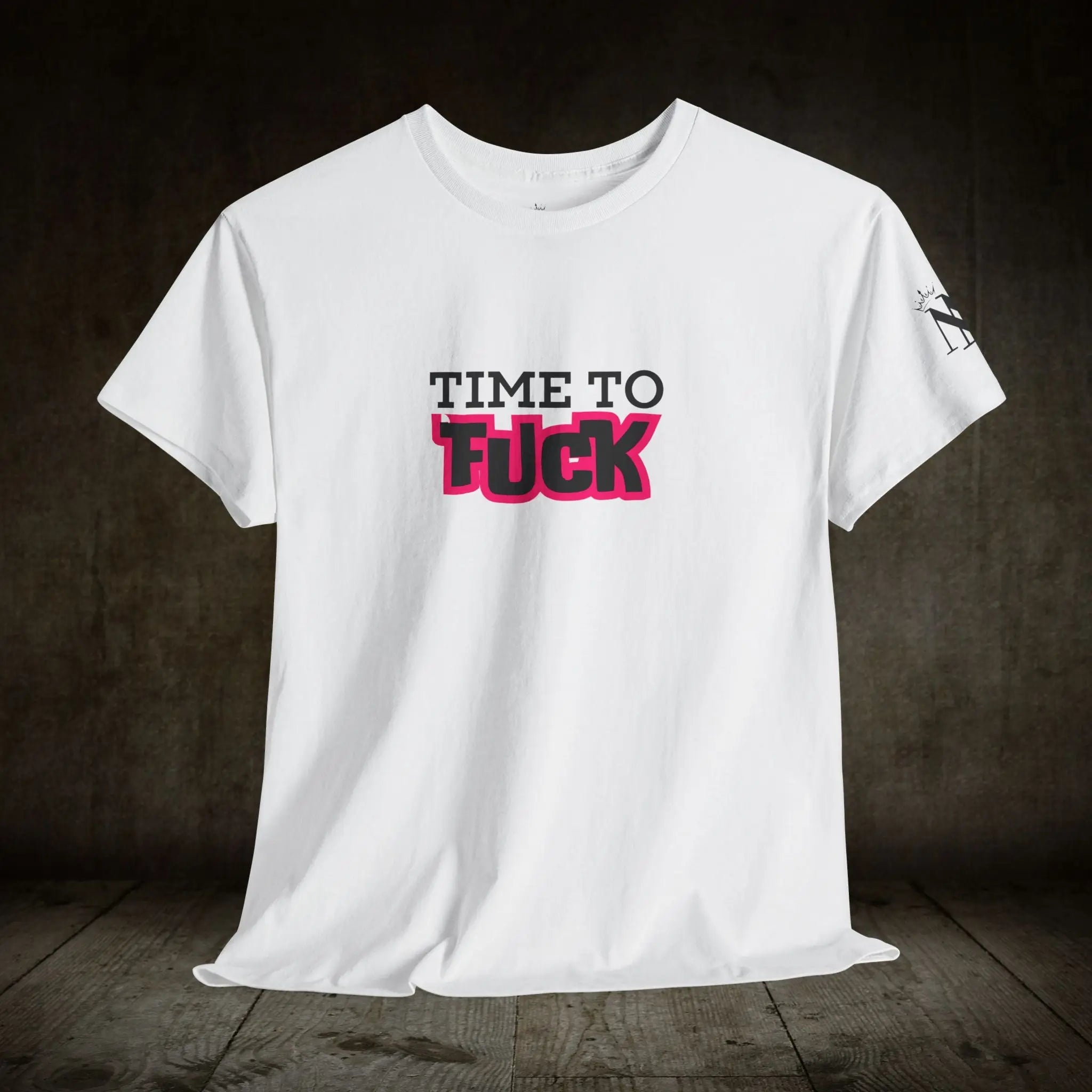 Time to Fuck | Mix & Match Cotton Unisex Fun-Flirty Loversβ T-Shirts