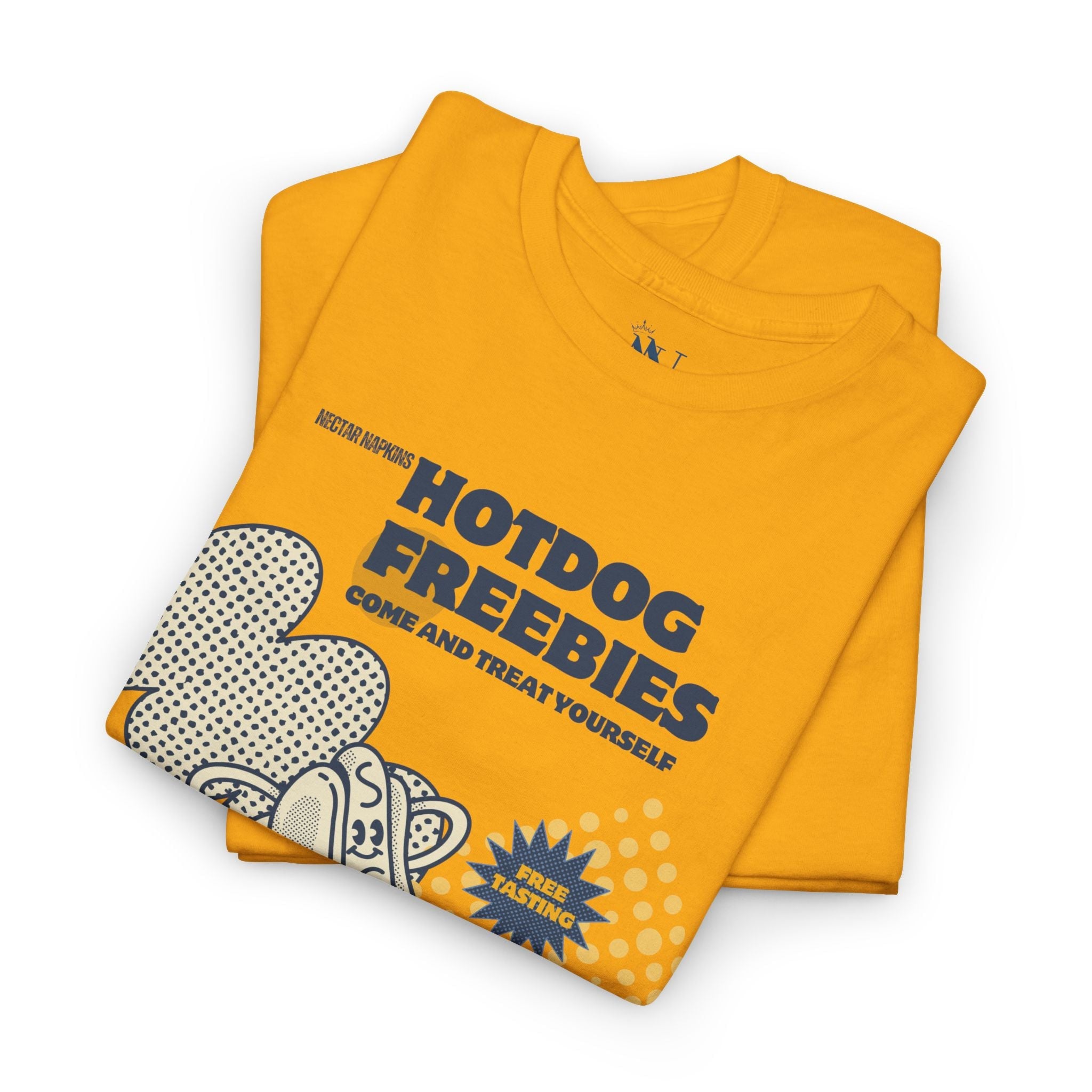 Hot Dog Freebies | Mix & Match Cotton Unisex Fun-Flirty Lovers’ T-Shirts