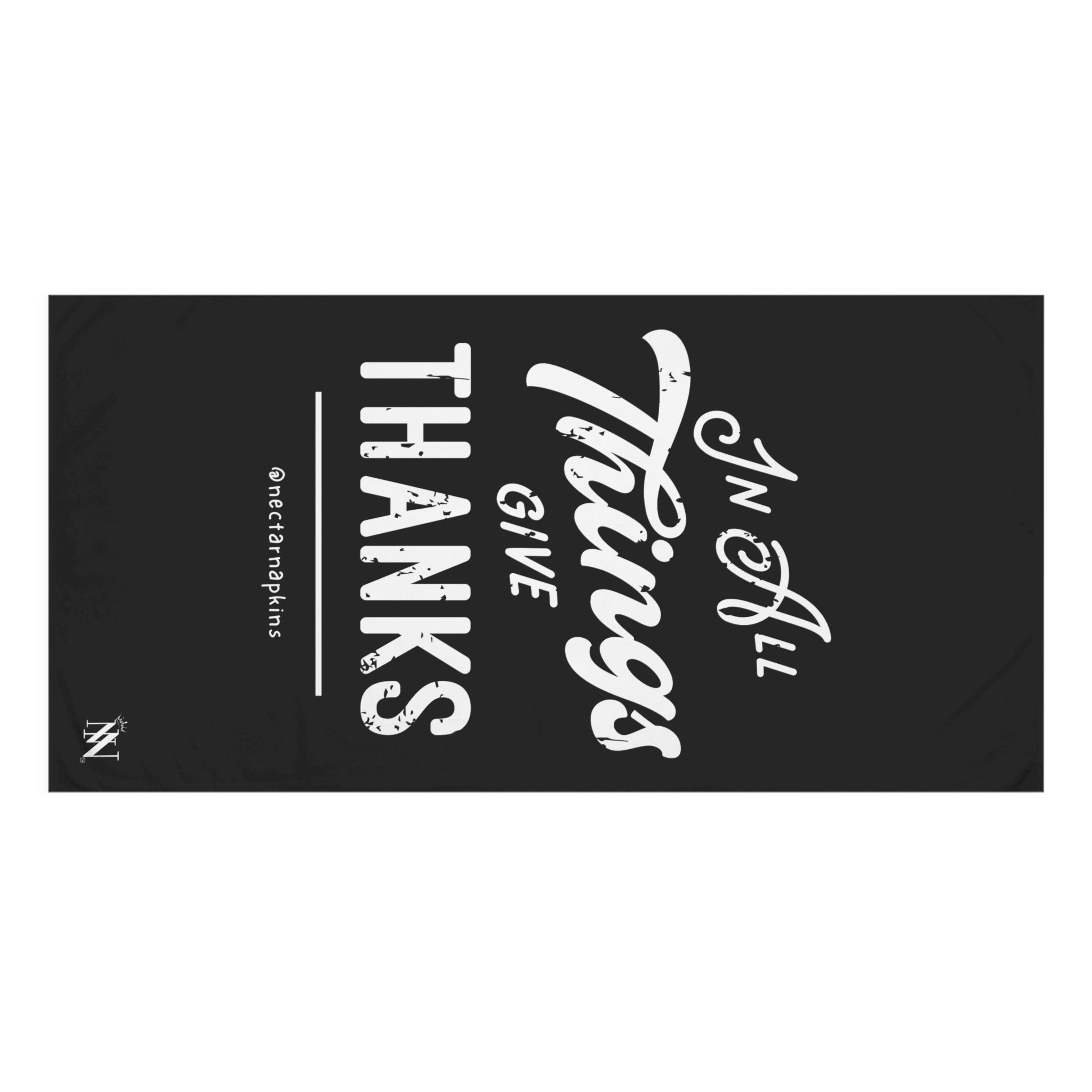 In All Things Give Thanks | Mix & Match XL Fun-Flirty Lovers’ Towels