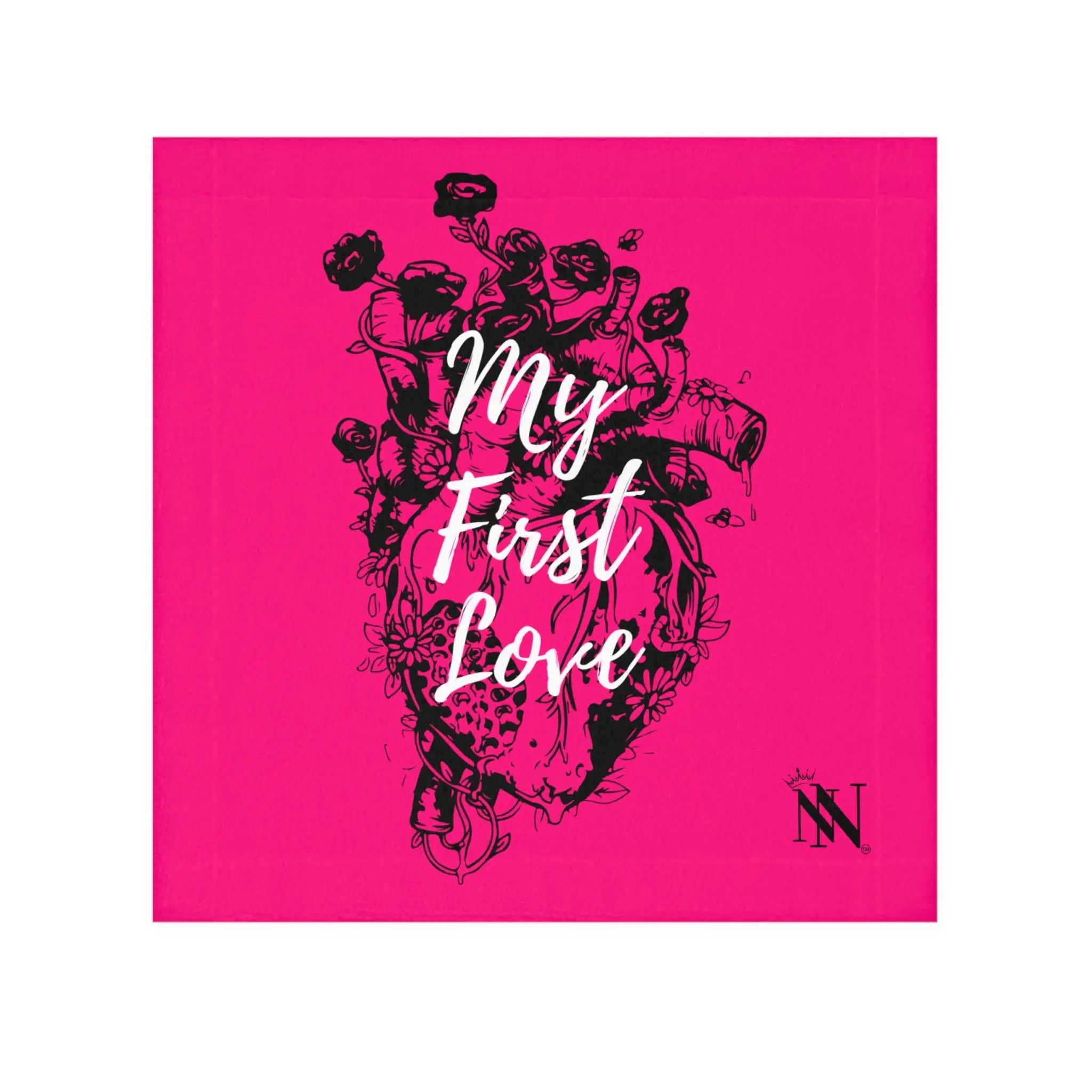 My First Love Real Heart & Flowers | Nectar Napkins Lils’ Fun-Flirty Lovers’ Towels