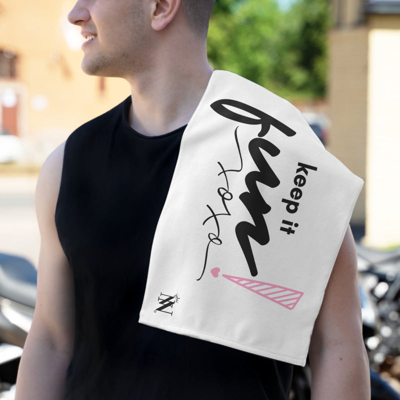 Keep It Fun! XOXO | Mix & Match Soft Fun-Flirty Lovers’ Towels