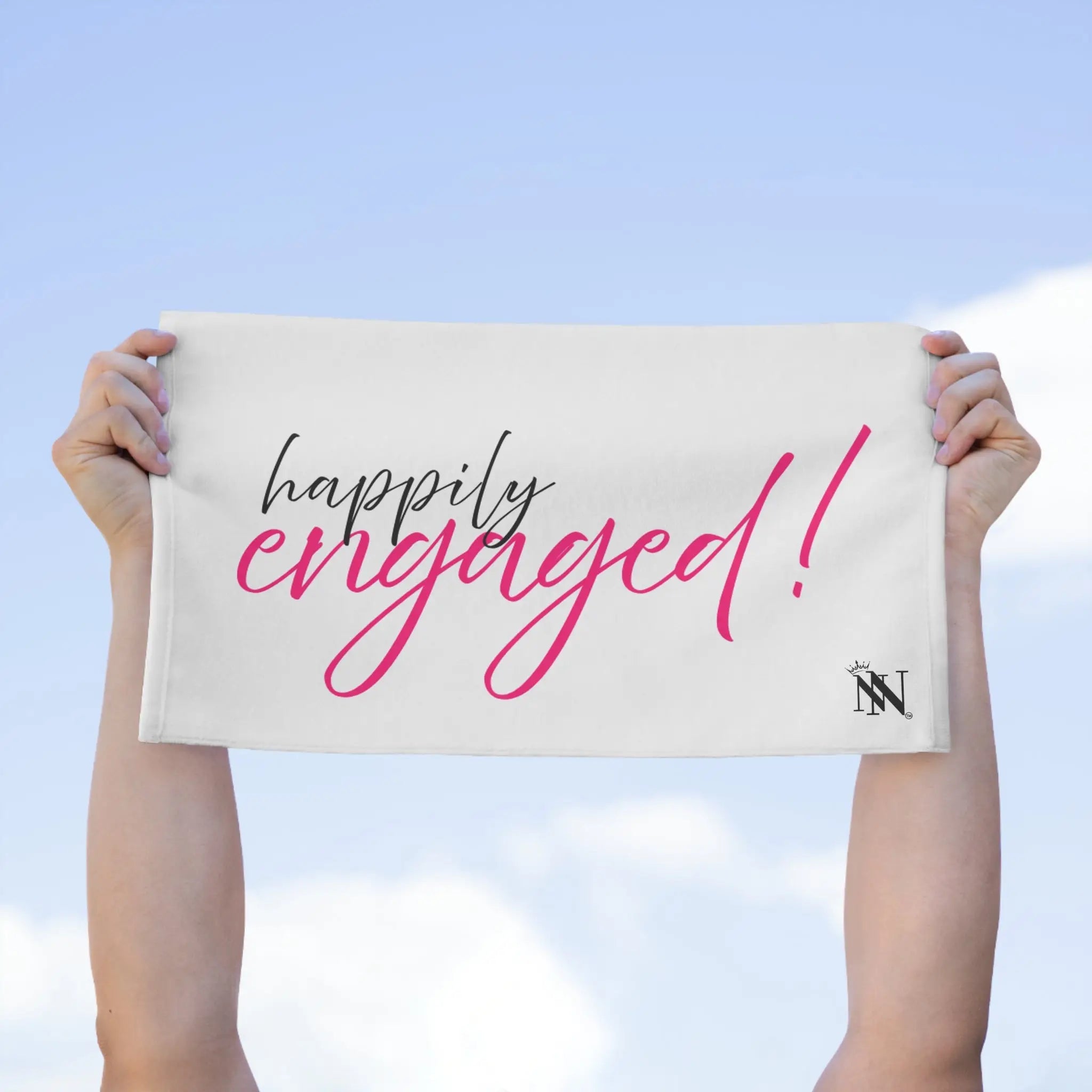 Happily Engaged! | Mix & Match Soft Fun-Flirty Lovers’ Towels