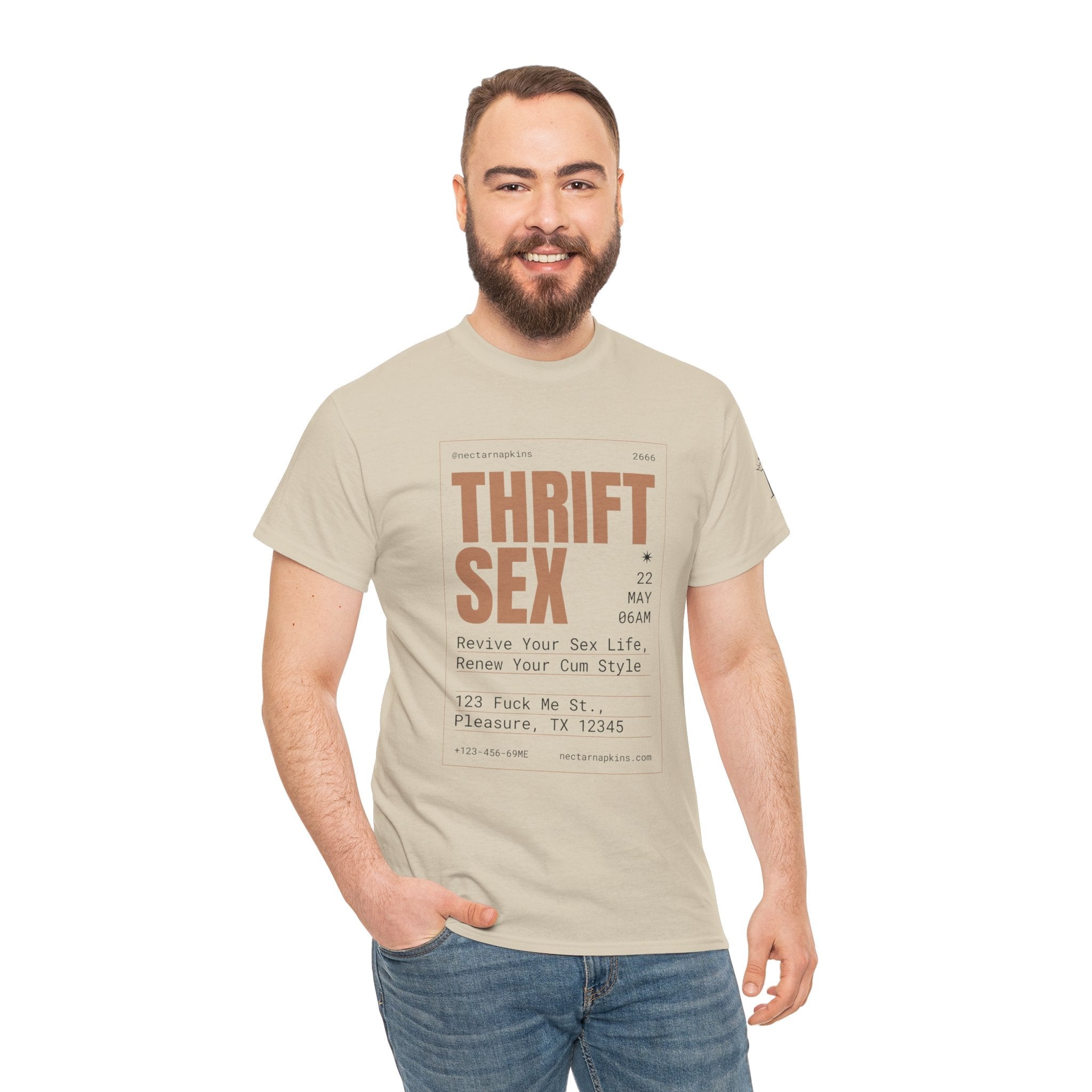 Thrift Sex | Mix & Match 100% Cotton Unisex Fun-Flirty Lovers’ Tees