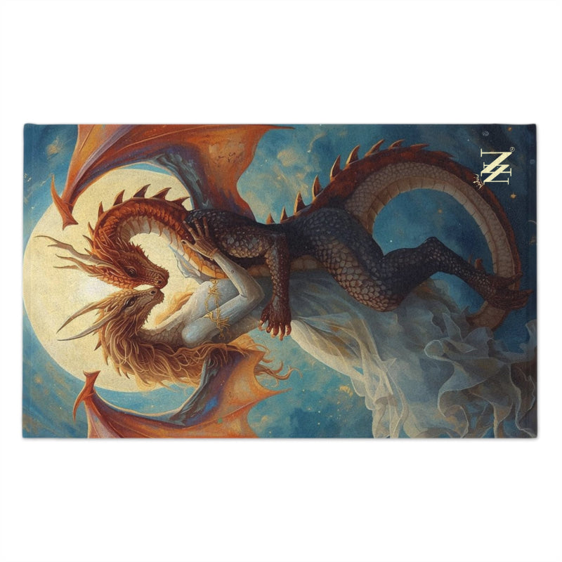 Dragon Wedding Love Graphic | Mix & Match Soft Fun-Flirty Lovers’ Towels