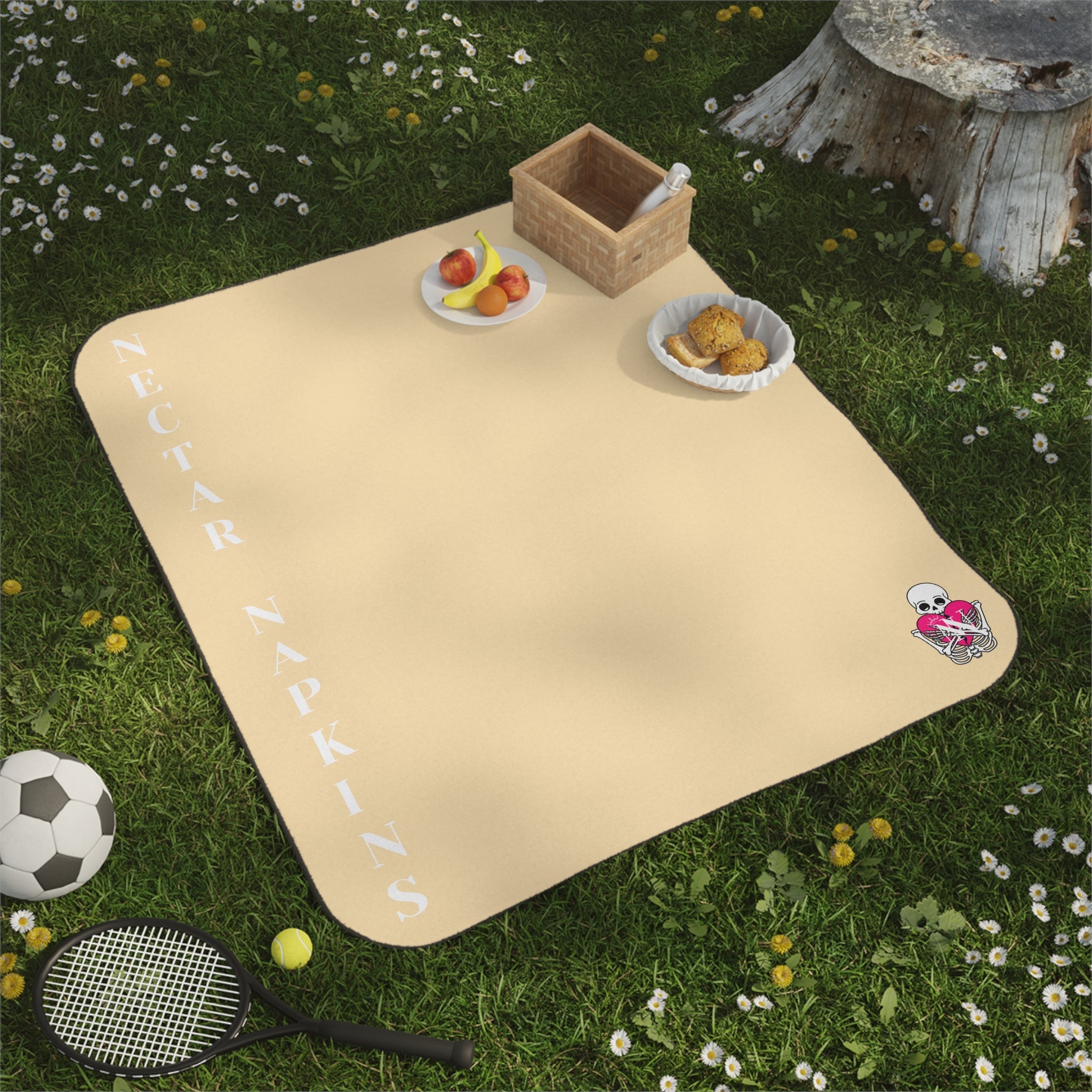 Nectar Napkins Brand Neutral Water-Resistant Sex Blanket