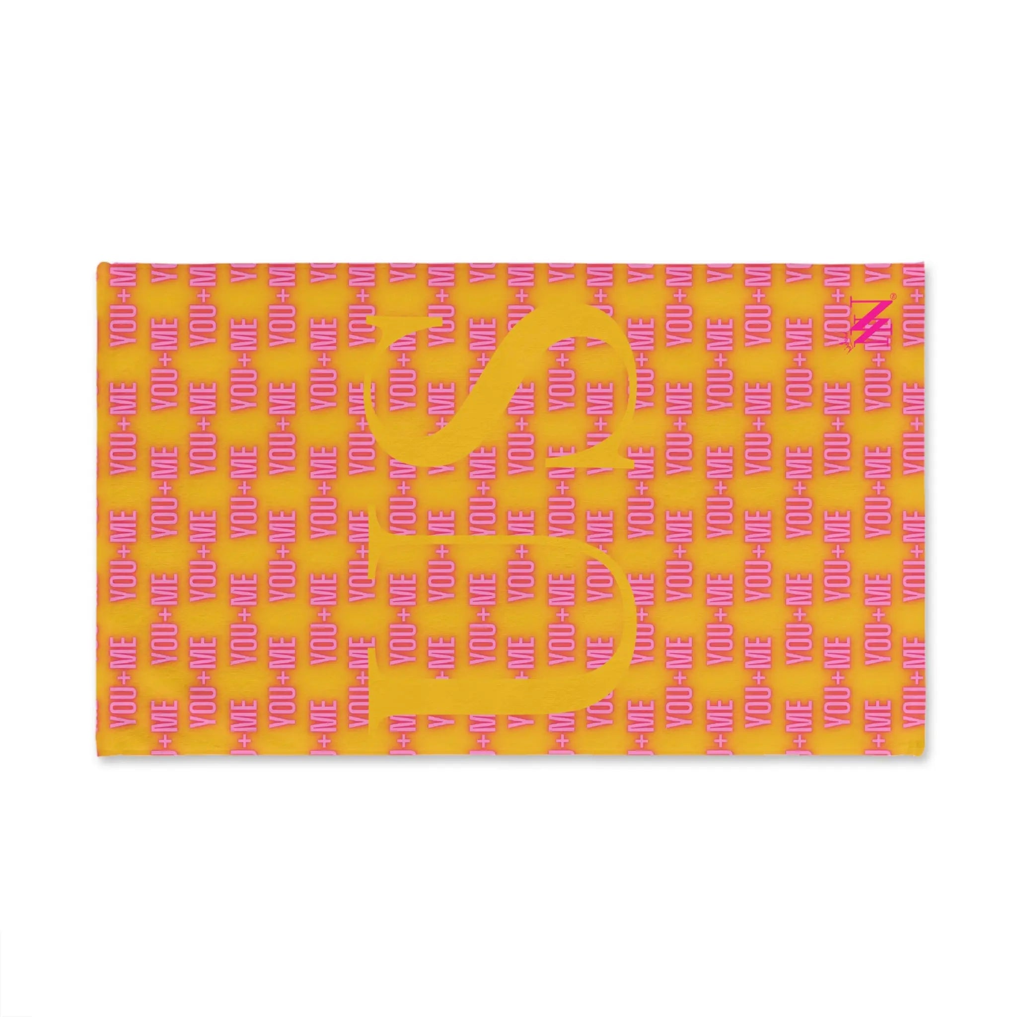 You + Me=US Yellow | Mix & Match Original Fun-Flirty Lovers’ Towels