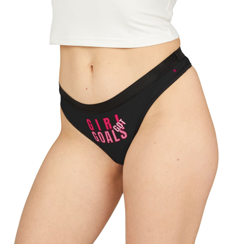 Girl Got Goals | Mix & Match Women’s Fun-Flirty Lovers’ Thongs