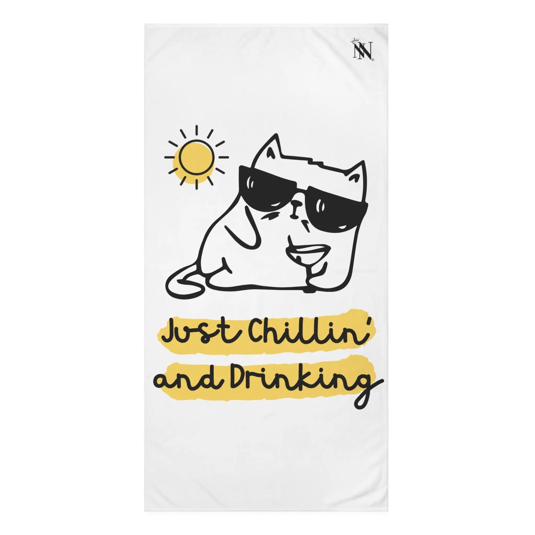 Chillin’ & Drinking | Mix & Match XL Fun-Flirty Lovers’ Towels