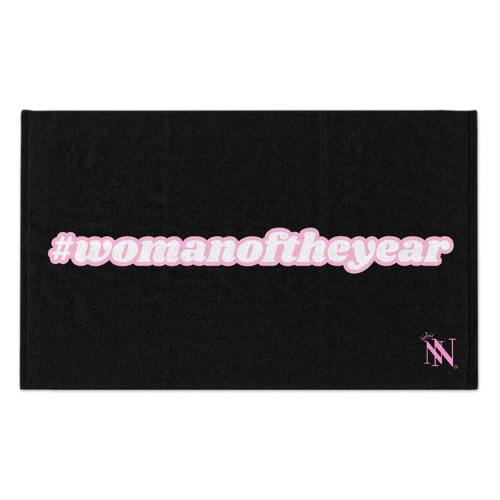 #womanoftheyear Black | Mix & Match Soft Fun-Flirty Loversâ Towels