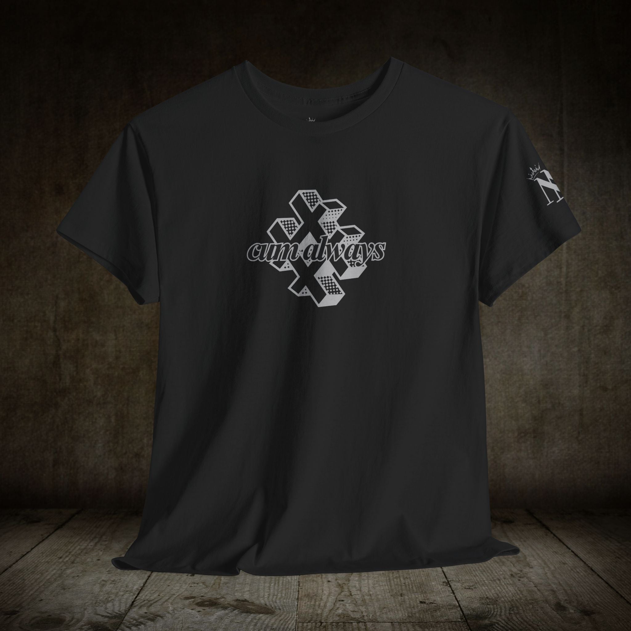 # Cum Always | Mix & Match Cotton Unisex Fun-Flirty Lovers’ T-Shirts