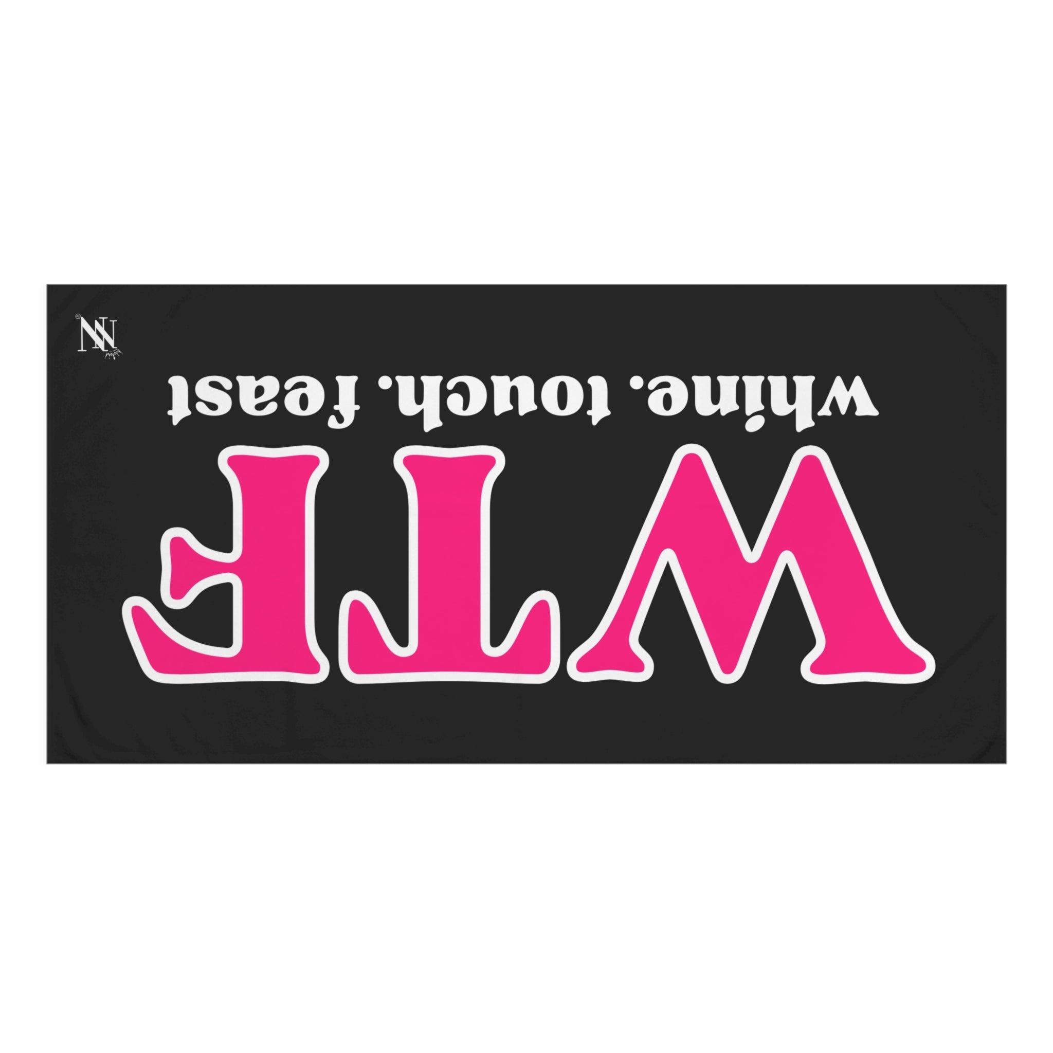 WTF Whine Touch Feast | Mix & Match XL Fun-Flirty Lovers’ Towels